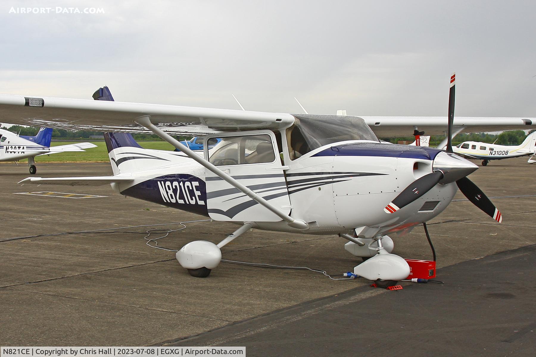 N821CE, 2023 Cessna 182T Skylane Skylane C/N 18283221, Leeds East Private Flyer 2023