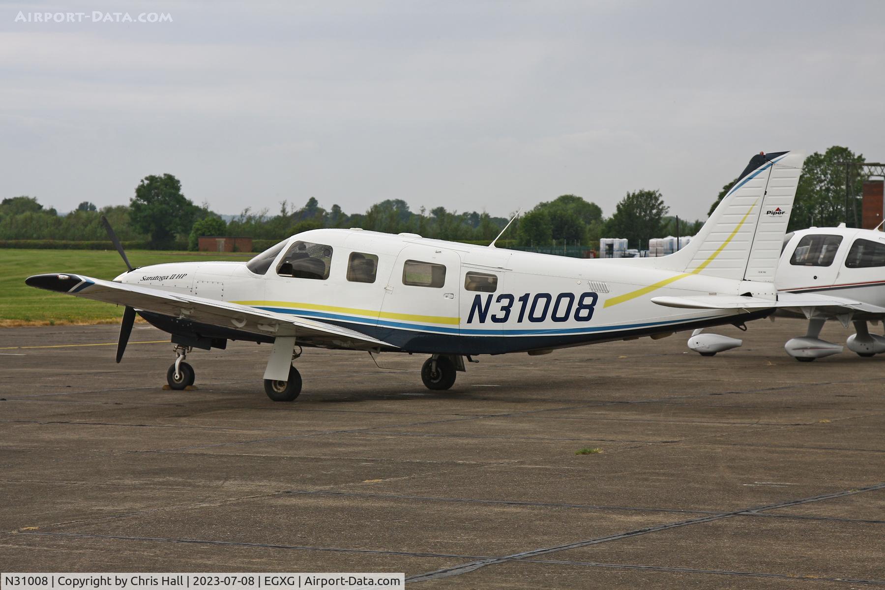 N31008, 2005 Piper PA-32R-301 Saratoga C/N 3246229, Leeds East Private Flyer 2023