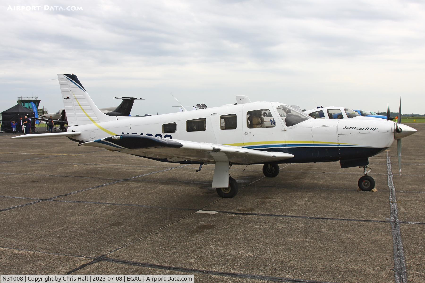 N31008, 2005 Piper PA-32R-301 Saratoga C/N 3246229, Leeds East Private Flyer 2023