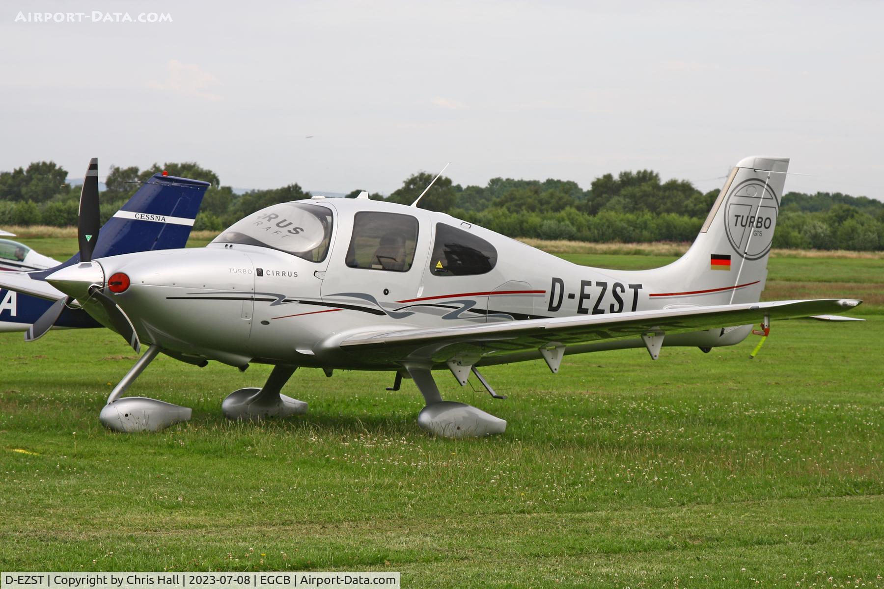 D-EZST, Cirrus SR-22 G3-GTS Turbo C/N 3603, Barton