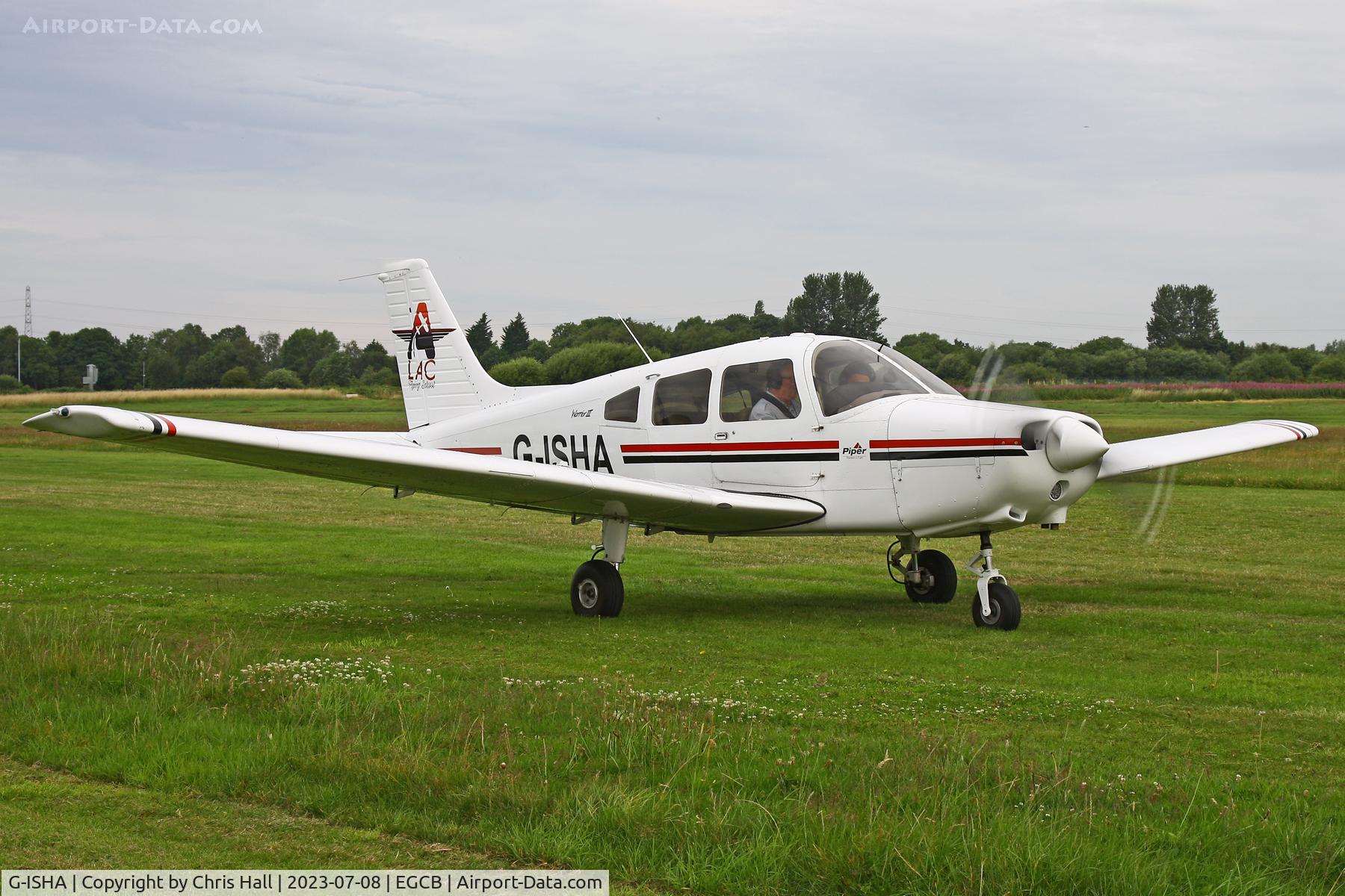 G-ISHA, 2004 Piper PA-28-161 Cherokee Warrior III C/N 2842211, Barton