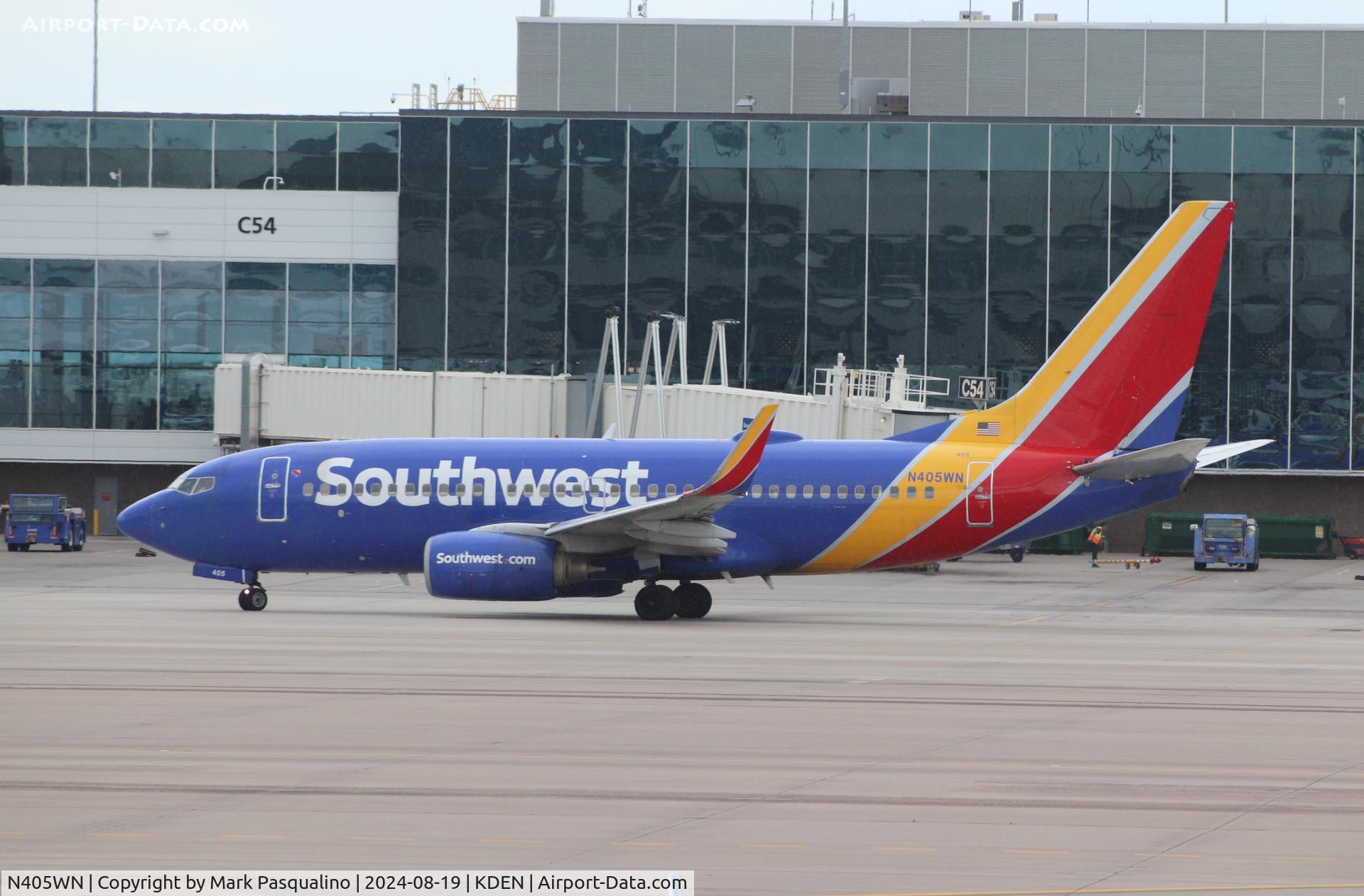 N405WN, 2001 Boeing 737-7H4 C/N 27893, Boeing 737-7H4