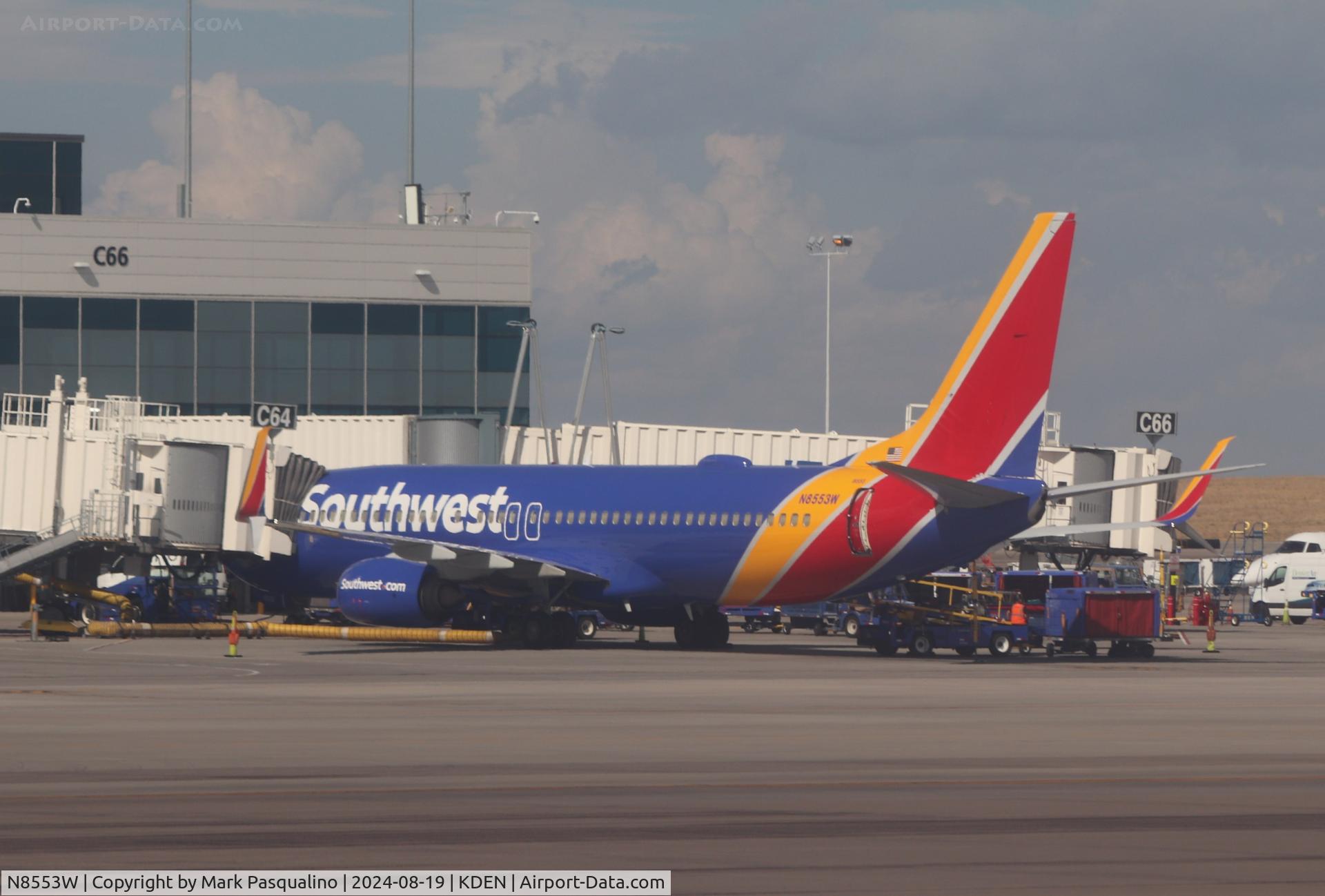 N8553W, 2017 Boeing 737-8H4 C/N 63601, Boeing 737-8H4
