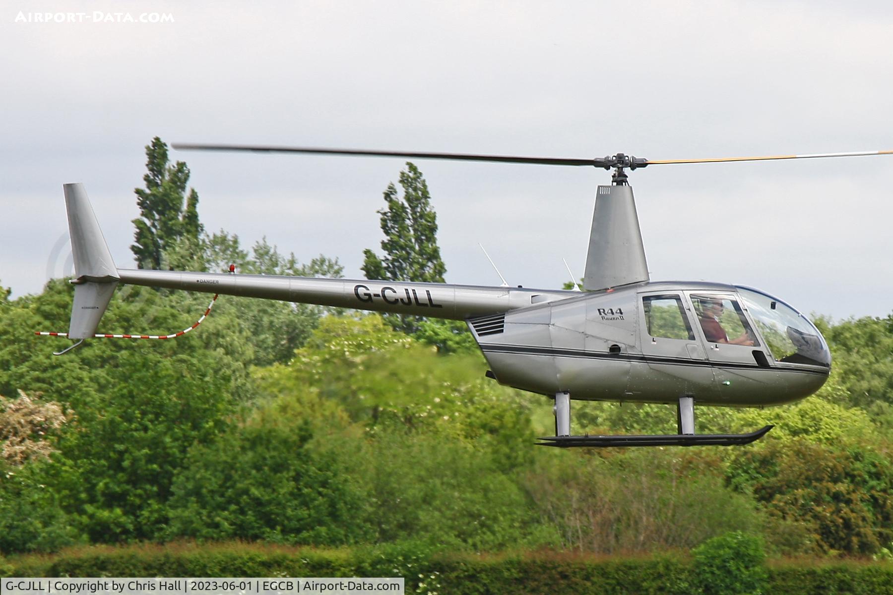 G-CJLL, 2007 Robinson R44 Raven II C/N 11588, Barton
