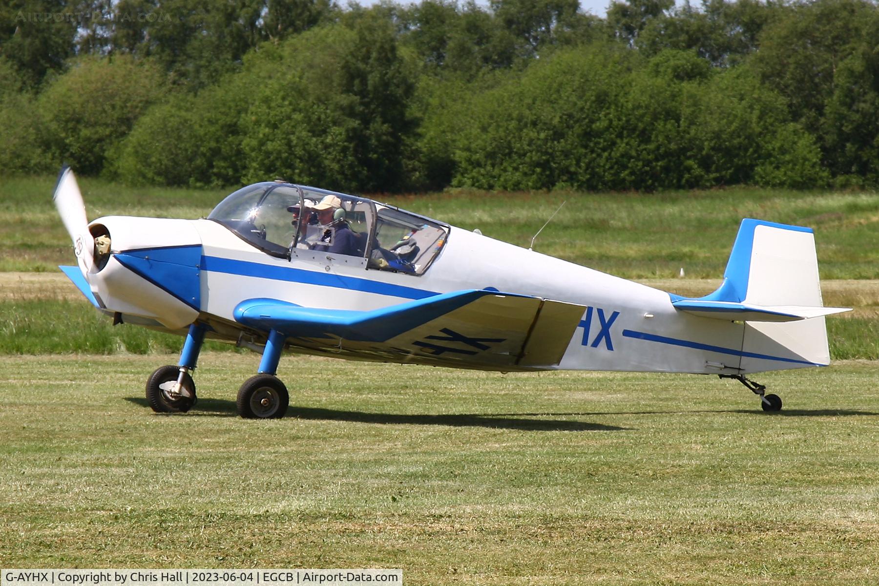 G-AYHX, 1958 SAN Jodel D-117A C/N 903, Barton