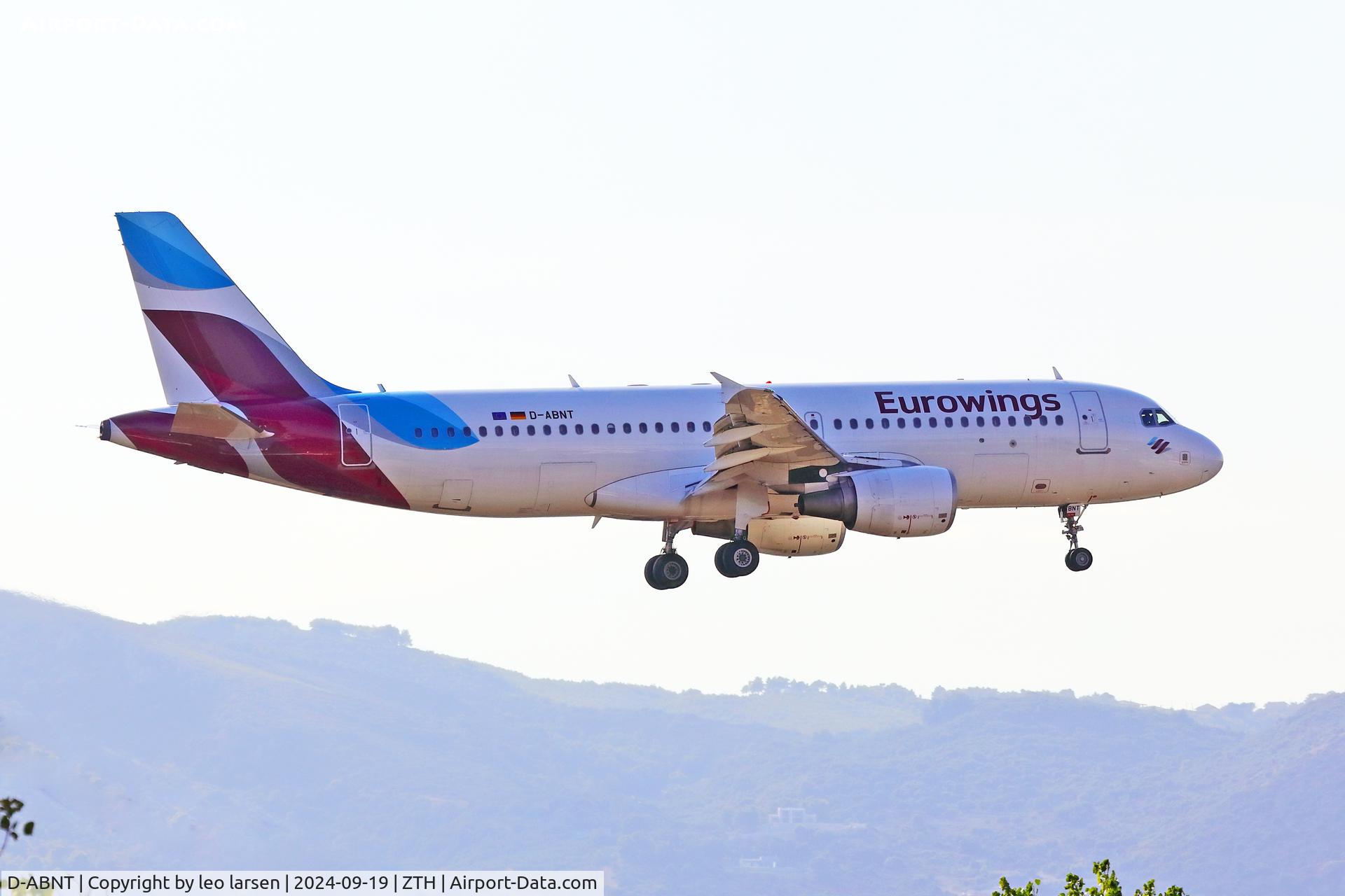 D-ABNT, 2005 Airbus A320-214 C/N 2562, Zakynthos 19.9.2024