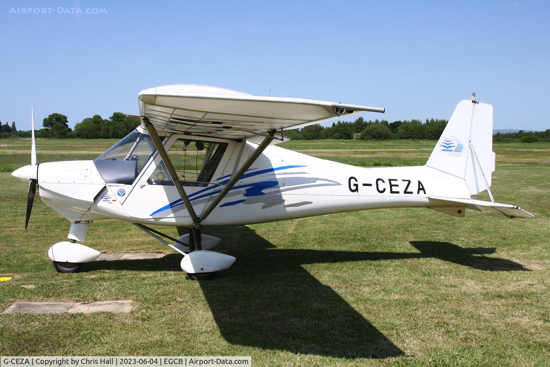 G-CEZA, 2007 Comco Ikarus C42 FB80 C/N 0711-6923, Barton