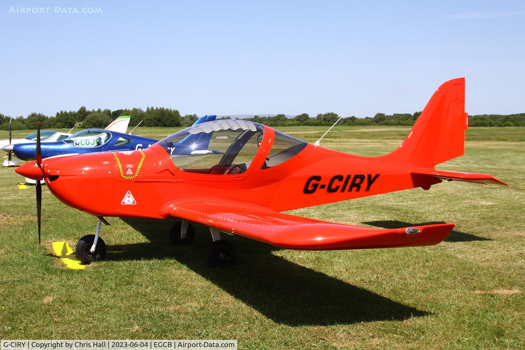 G-CIRY, 2015 Evektor EV-97 Eurostar SL C/N 2015-4222, Barton