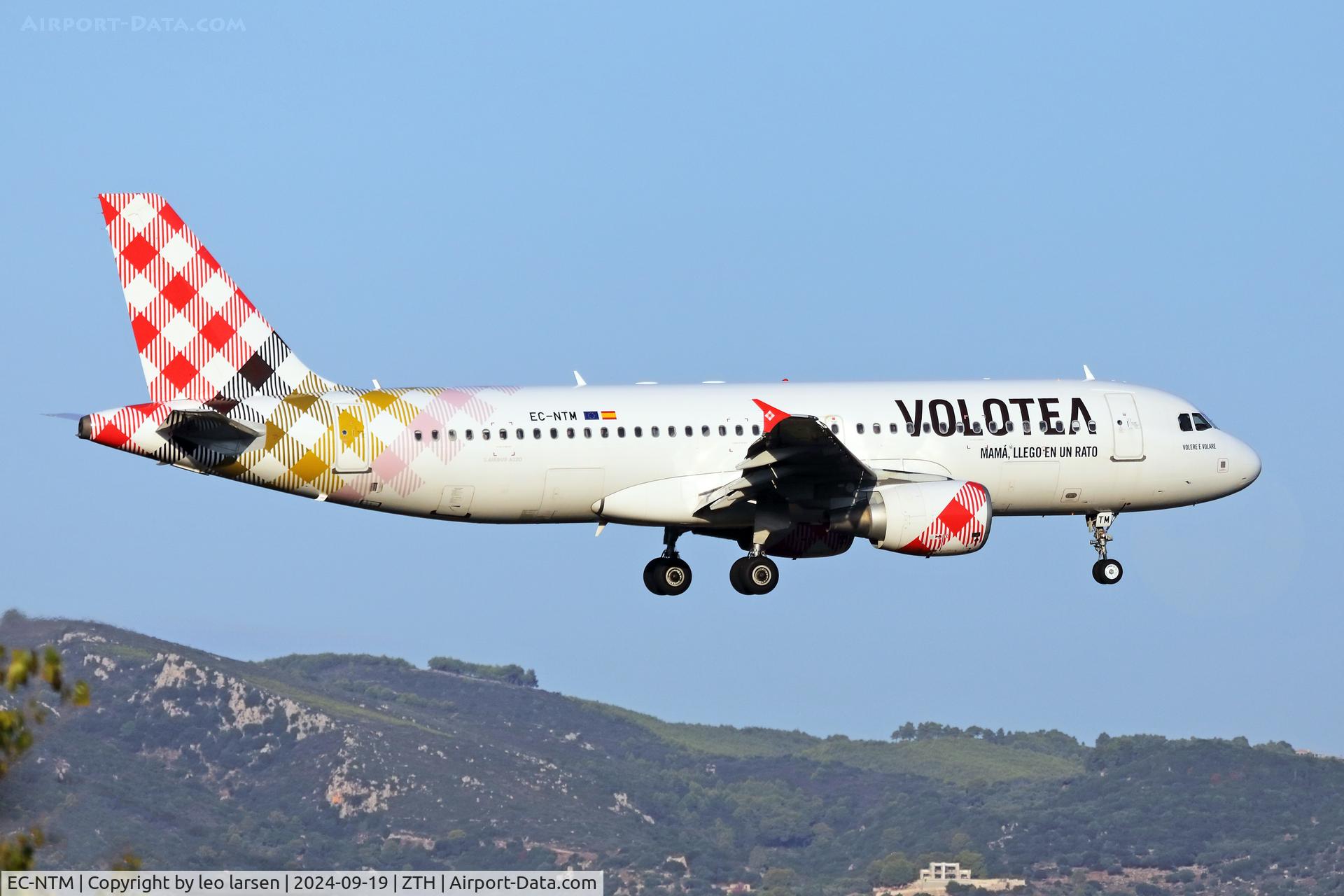 EC-NTM, 2009 Airbus A320-216 C/N 3906, Zakynthos 19.9.2024