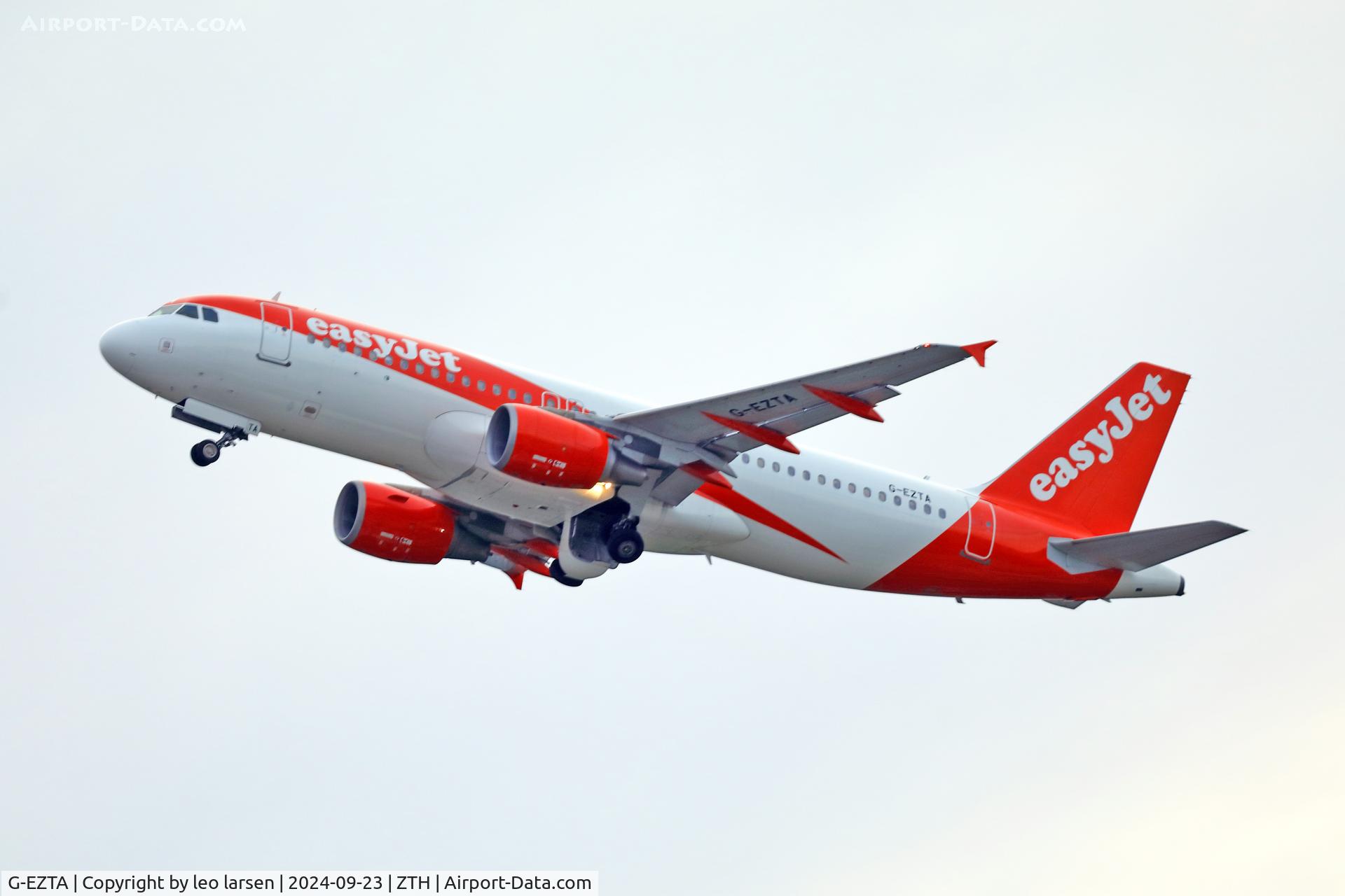 G-EZTA, 2009 Airbus A320-214 C/N 3805, Zakynthos 23.9.2024