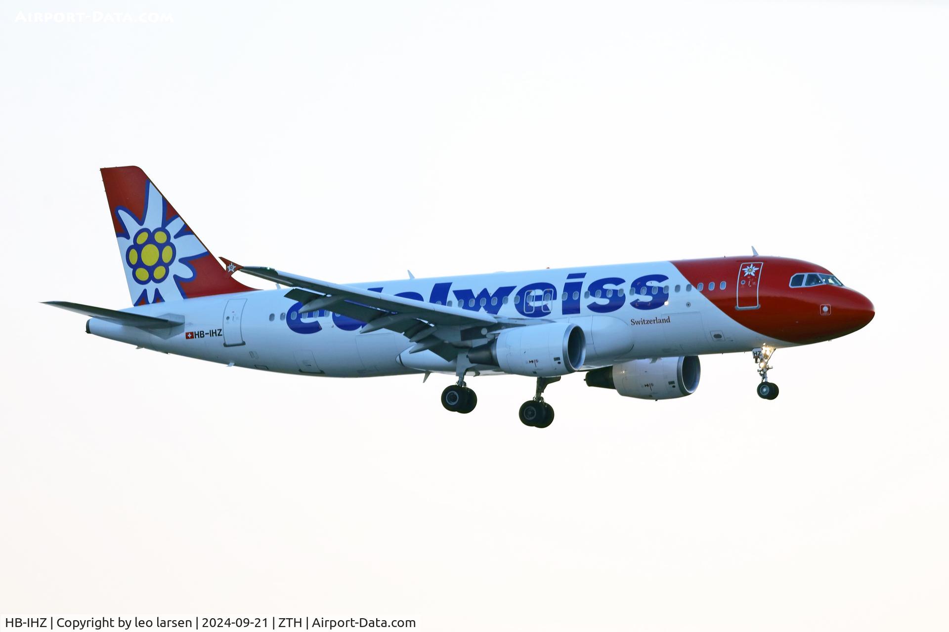 HB-IHZ, 1999 Airbus A320-214 C/N 1026, Zakynthos 21.9.2024