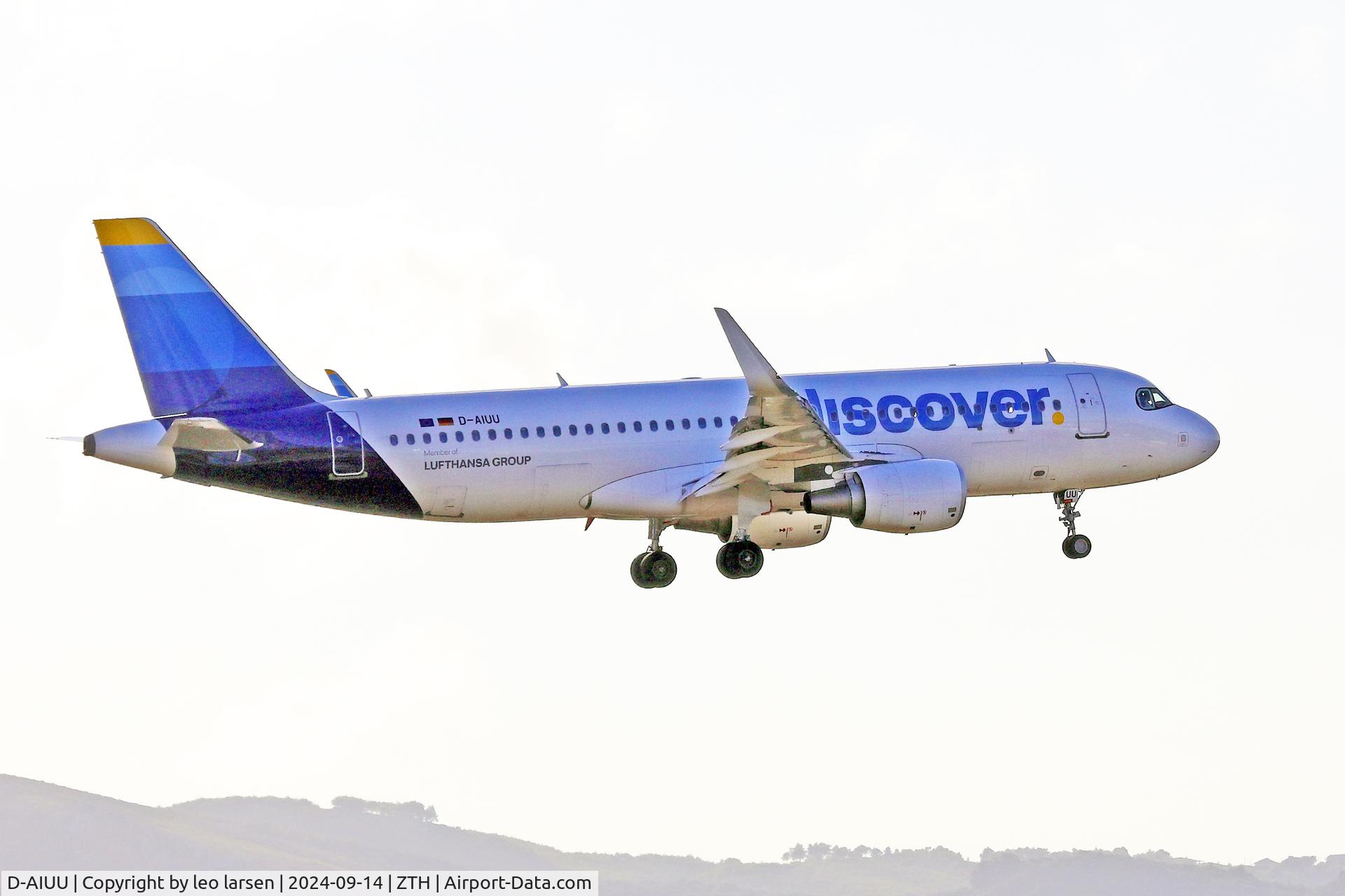 D-AIUU, 2016 Airbus A320-214 C/N 7158, Zakynthos 14.9.2023