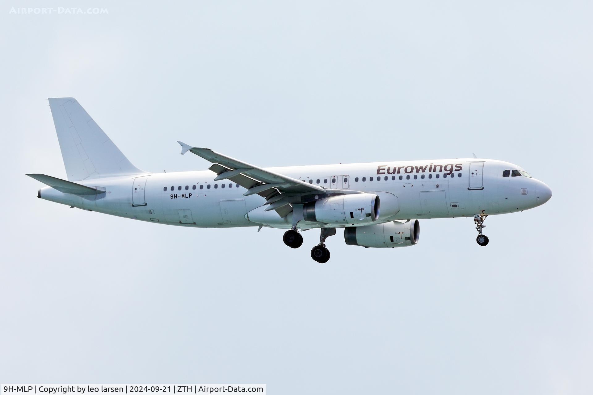 9H-MLP, 2009 Airbus A320-232 C/N 4109, Zakynthos 21.9.2024