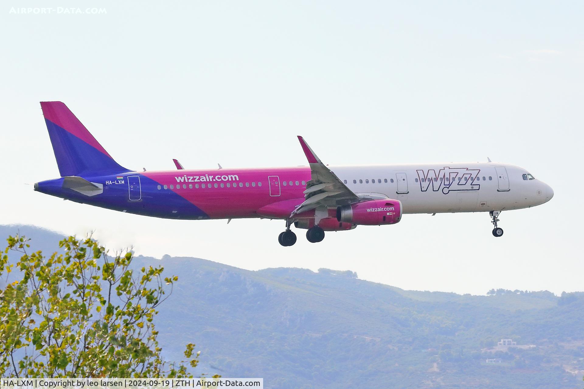 HA-LXM, 2017 Airbus A321-231 C/N 7528, Zakynthos 19.9.2024