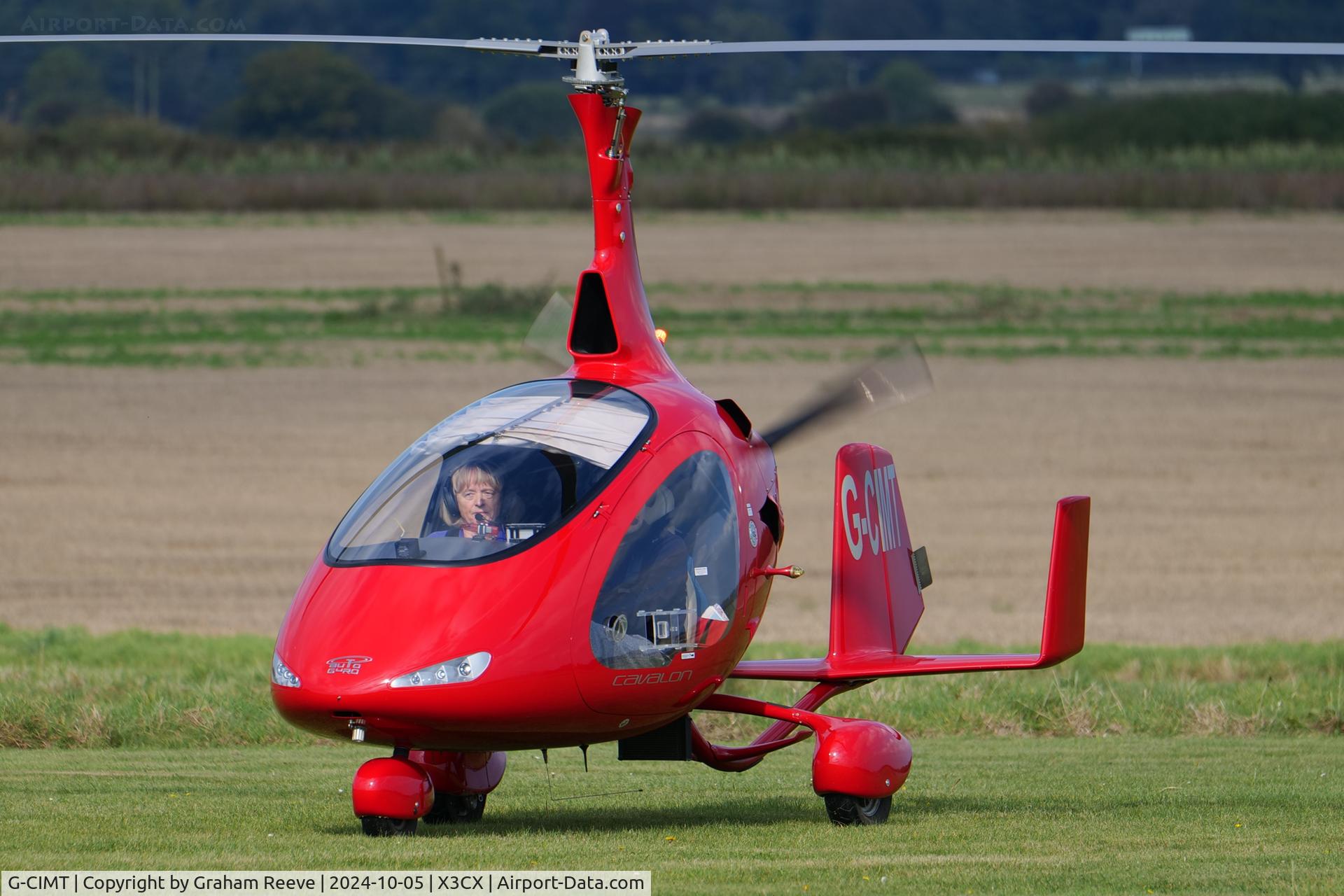 G-CIMT, 2015 RotorSport UK Cavalon C/N RSUK/CVLN/015, Just landed at Northrepps.