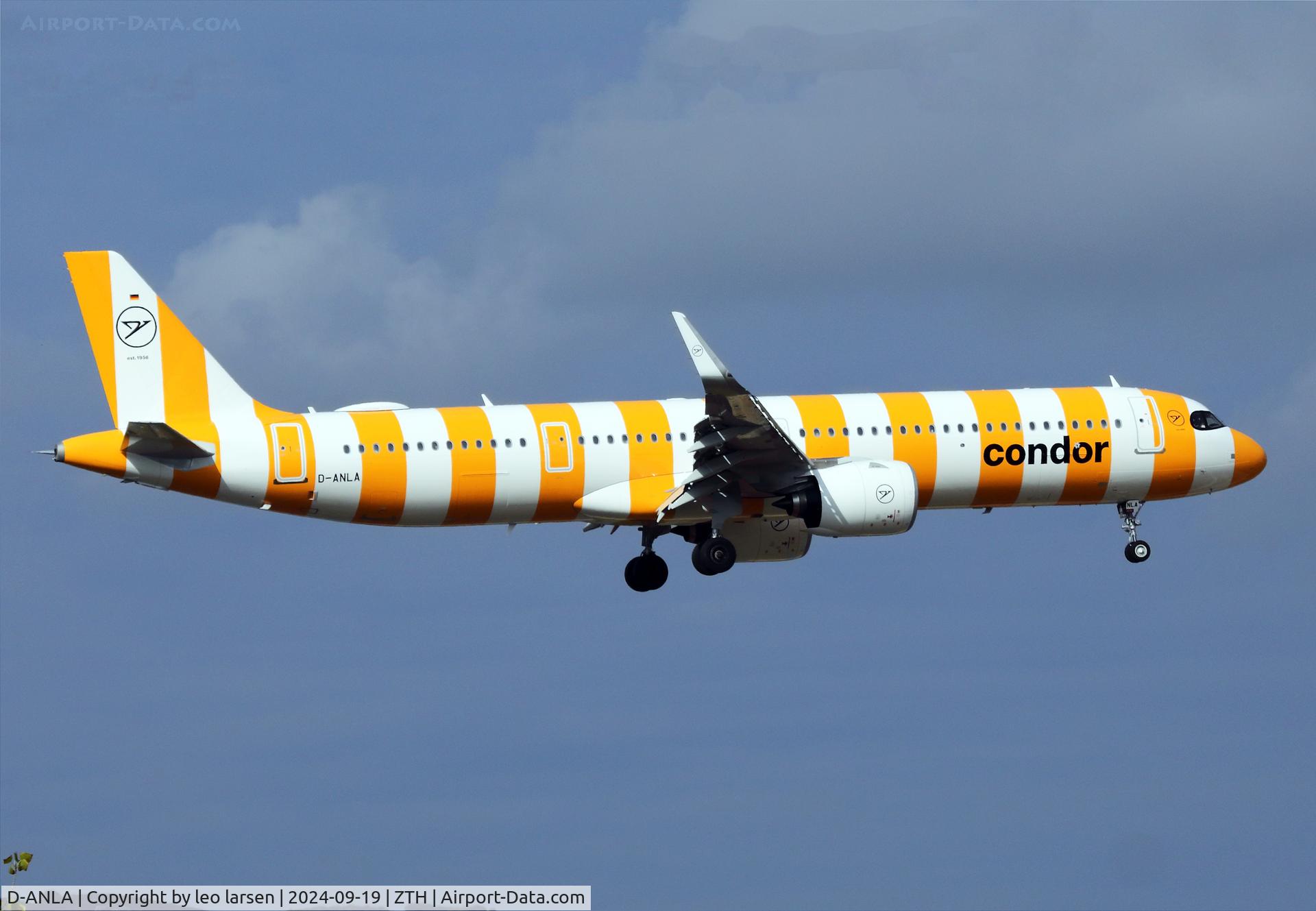D-ANLA, 2024 Airbus A321-271 NX C/N 12006, Zakynthos 19.9.2024