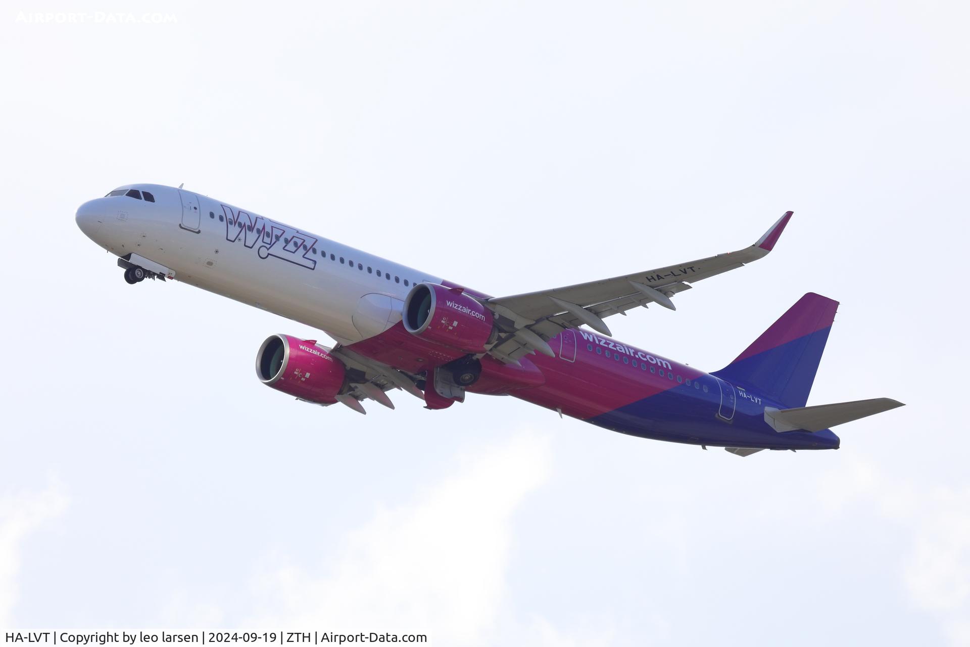 HA-LVT, 2021 Airbus A321-271NX C/N 10424, Zakynthos 19.9.2024