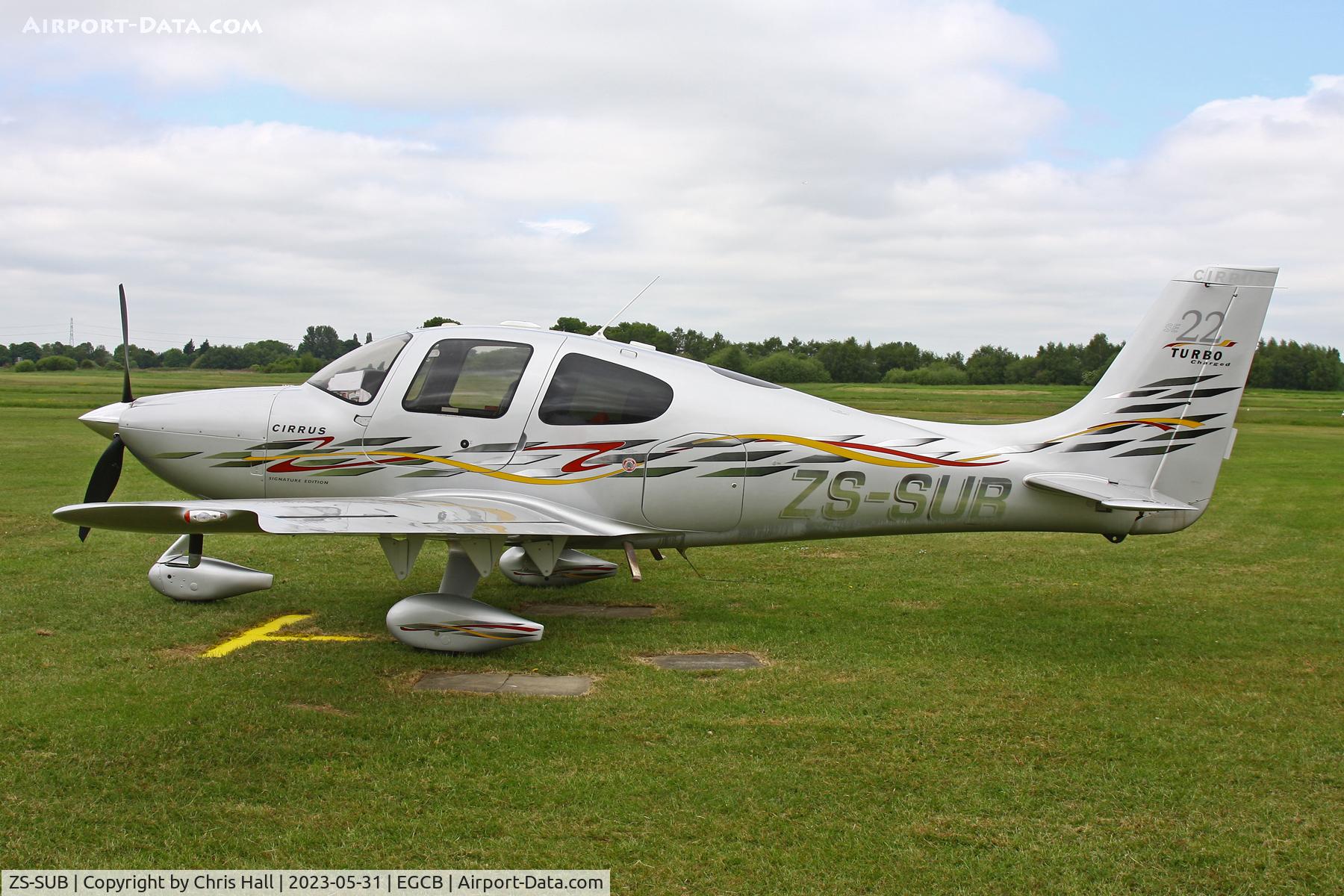 ZS-SUB, Cirrus SR-22 G2-GTS Turbo C/N 2289, Barton
