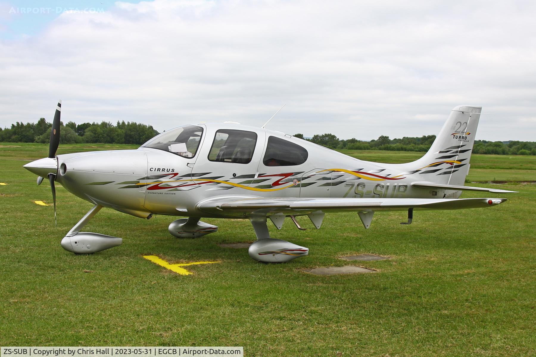 ZS-SUB, Cirrus SR-22 G2-GTS Turbo C/N 2289, Barton