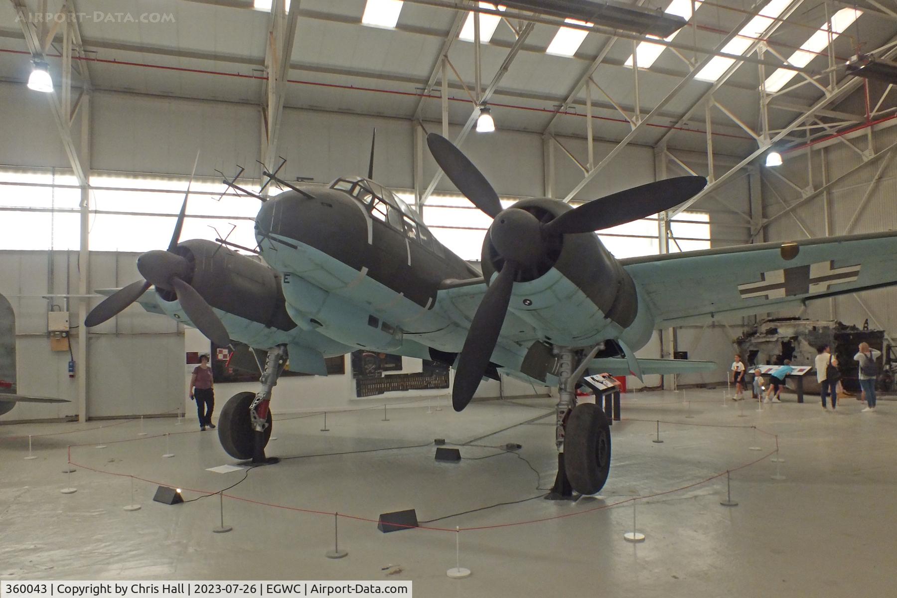 360043, Junkers Ju-88R-1 C/N 360043, RAF Museum, Cosford