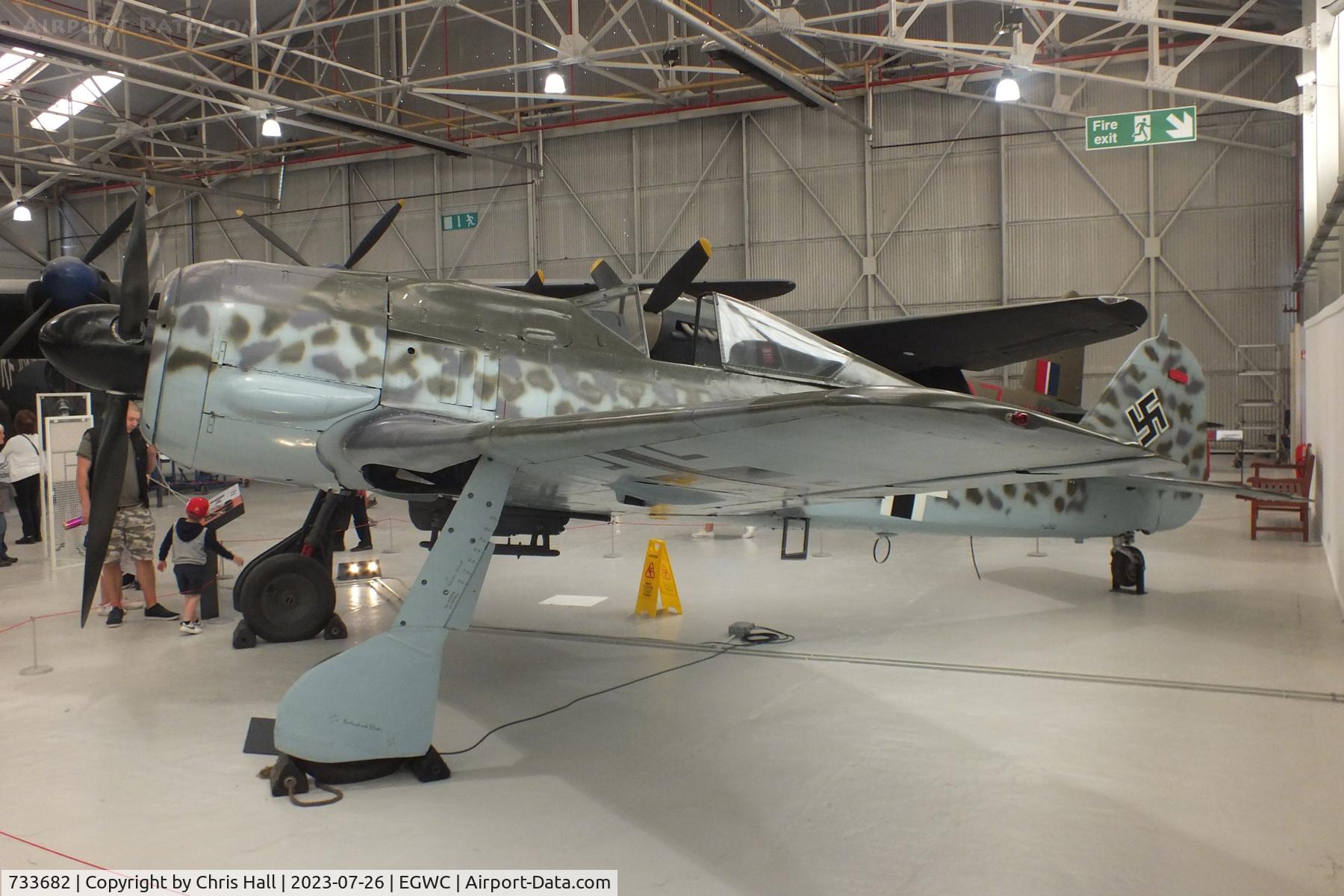 733682, 1944 Focke-Wulf Fw-190A-8 C/N 733682, RAF Museum, Cosford