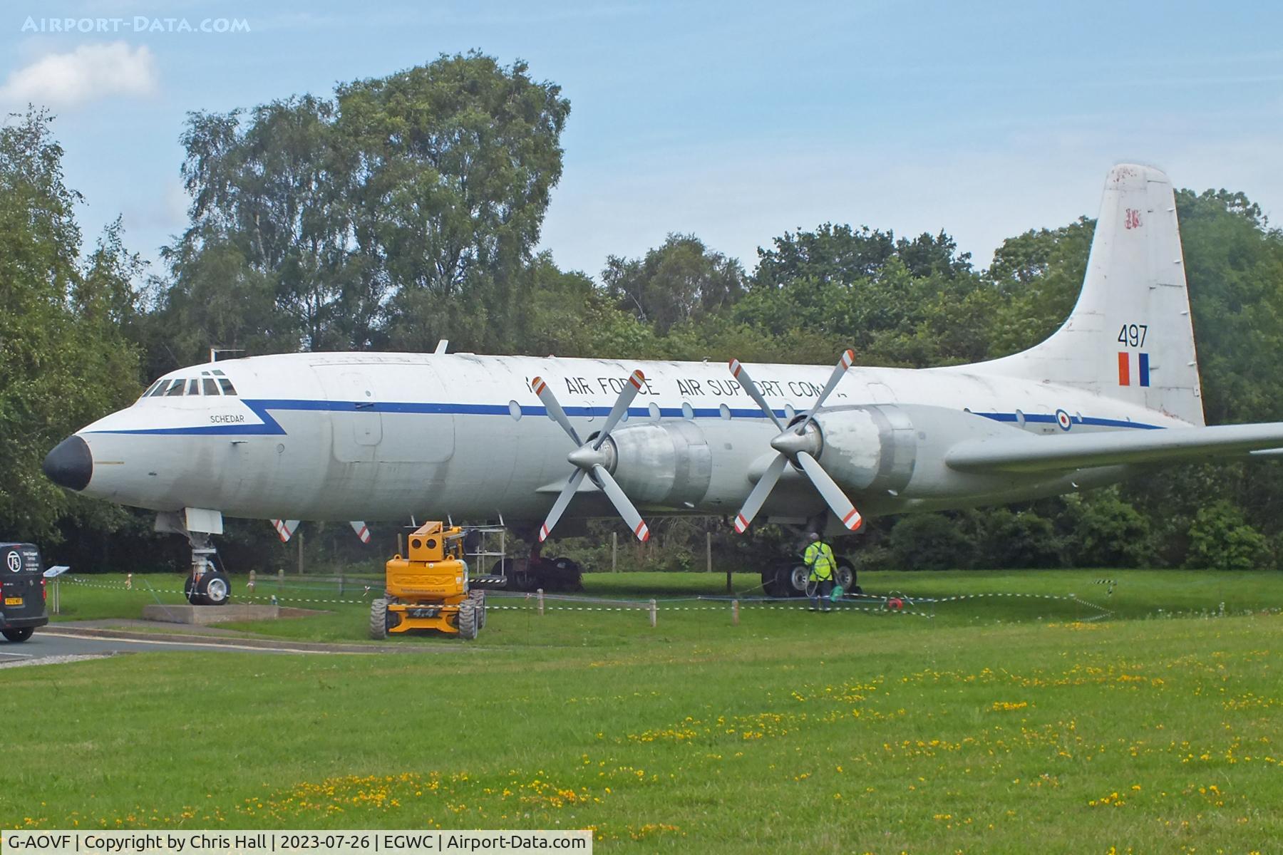 G-AOVF, 1958 Bristol 175 Britannia 312F C/N 13237, RAF Museum, Cosford