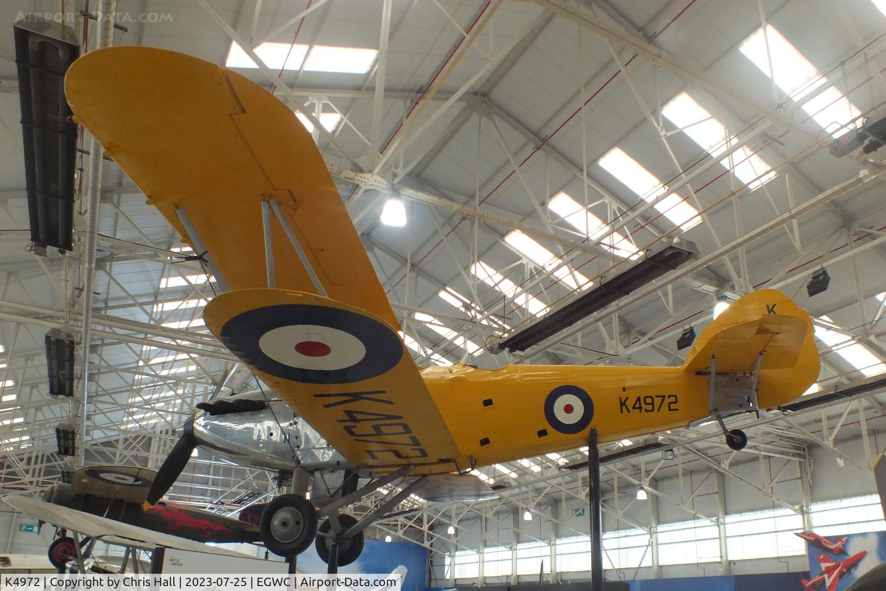 K4972, 1935 Hawker Hart Trainer II C/N 4261, RAF Museum, Cosford
