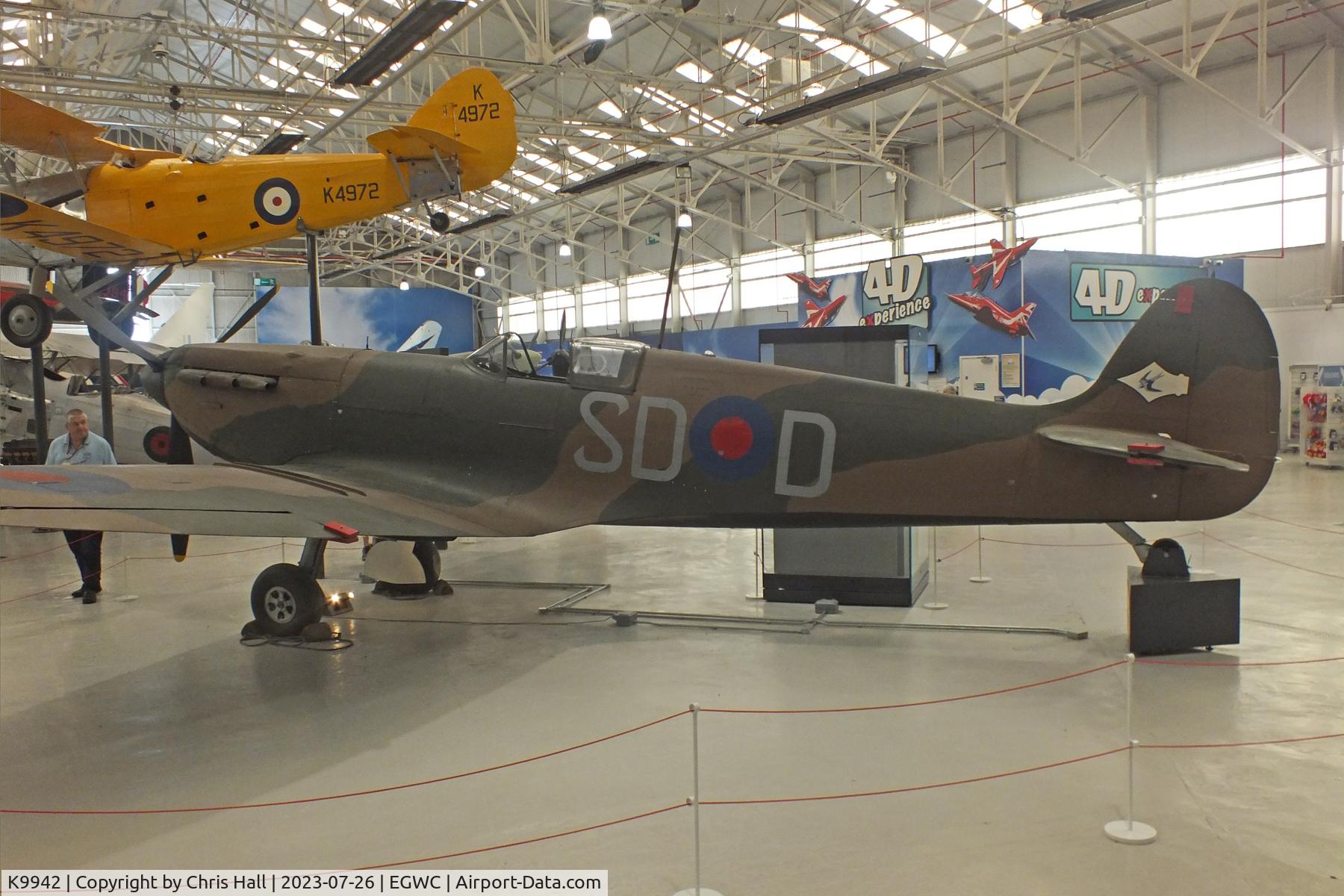 K9942, 1939 Supermarine Spitfire Mk IA C/N 6S/30225, RAF Museum, Cosford