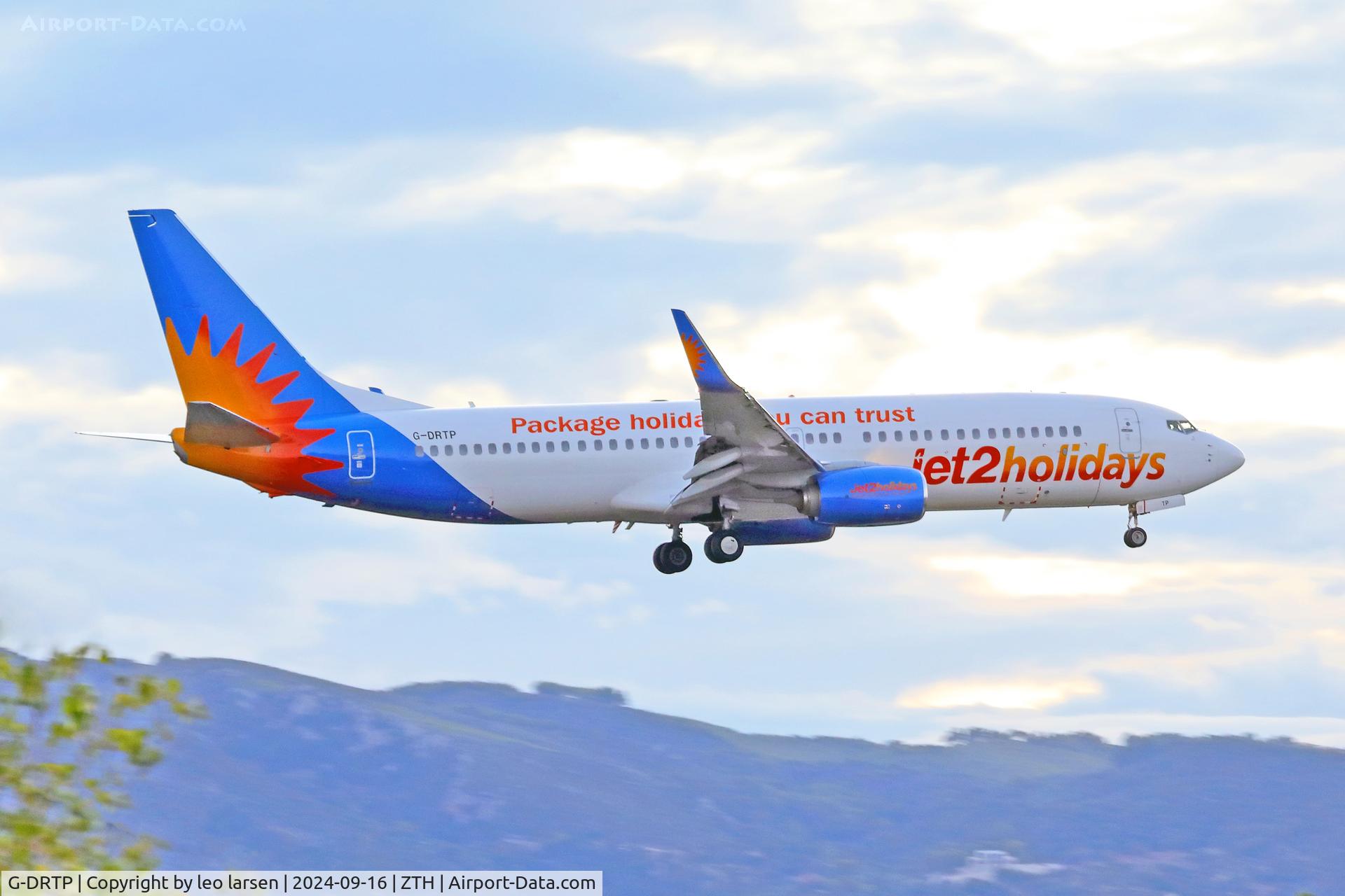 G-DRTP, 2013 Boeing 737-8AL C/N 39067, Zakynthos 16.9.2024