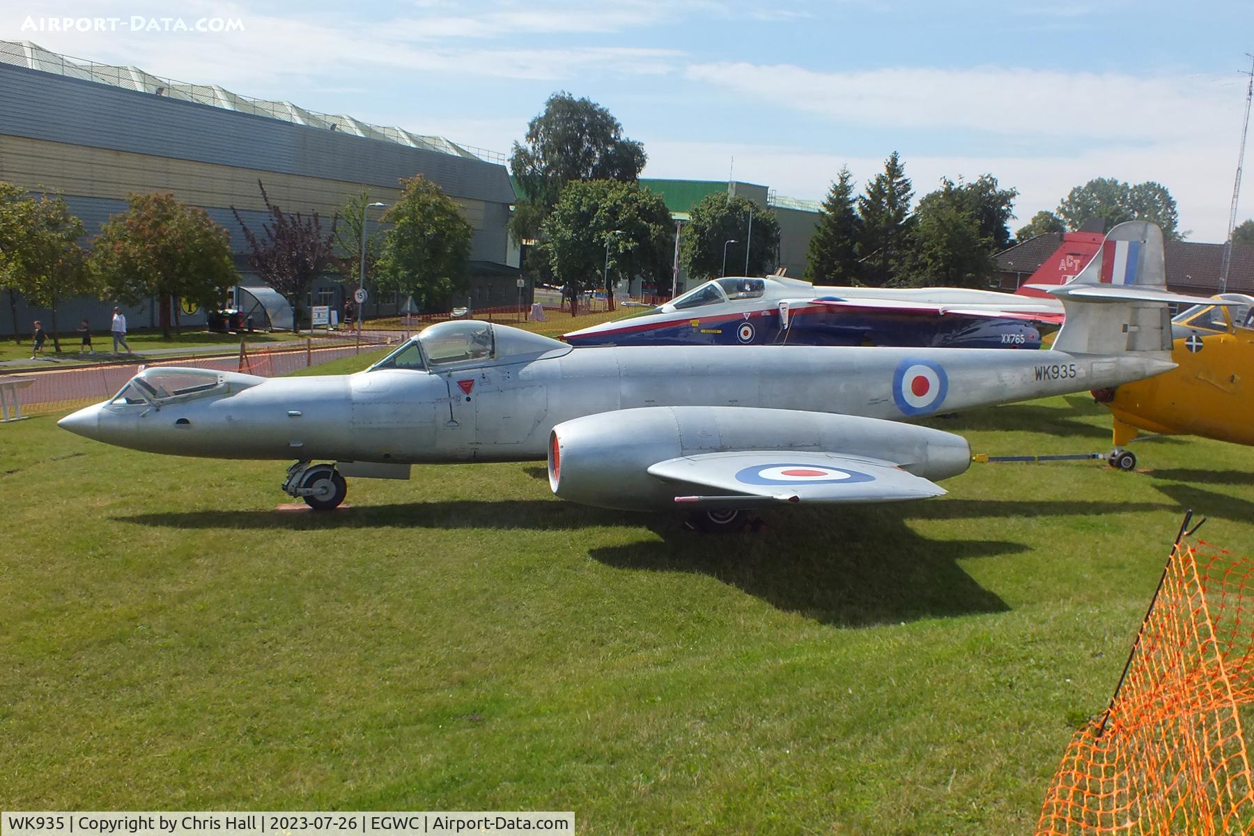 WK935, Gloster Meteor F.8(Mod) C/N Not found WK935, RAF Museum, Cosford