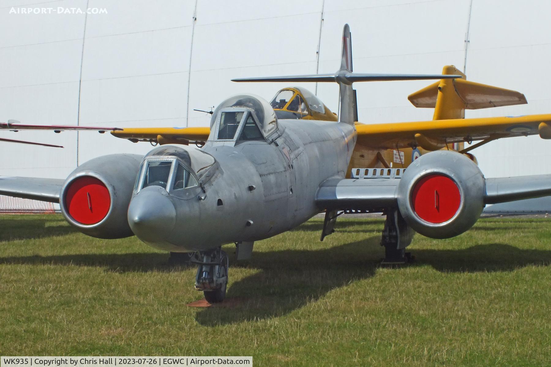 WK935, Gloster Meteor F.8(Mod) C/N Not found WK935, RAF Museum, Cosford