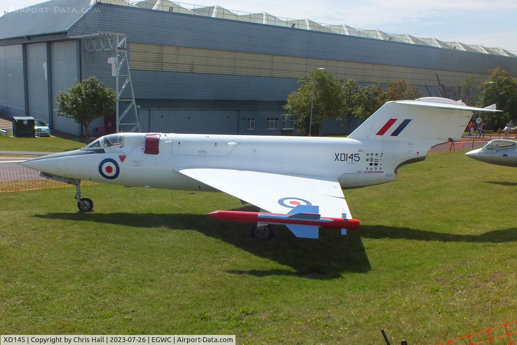 XD145, Saunders-Roe SR53 C/N Not found XD145, RAF Museum, Cosford