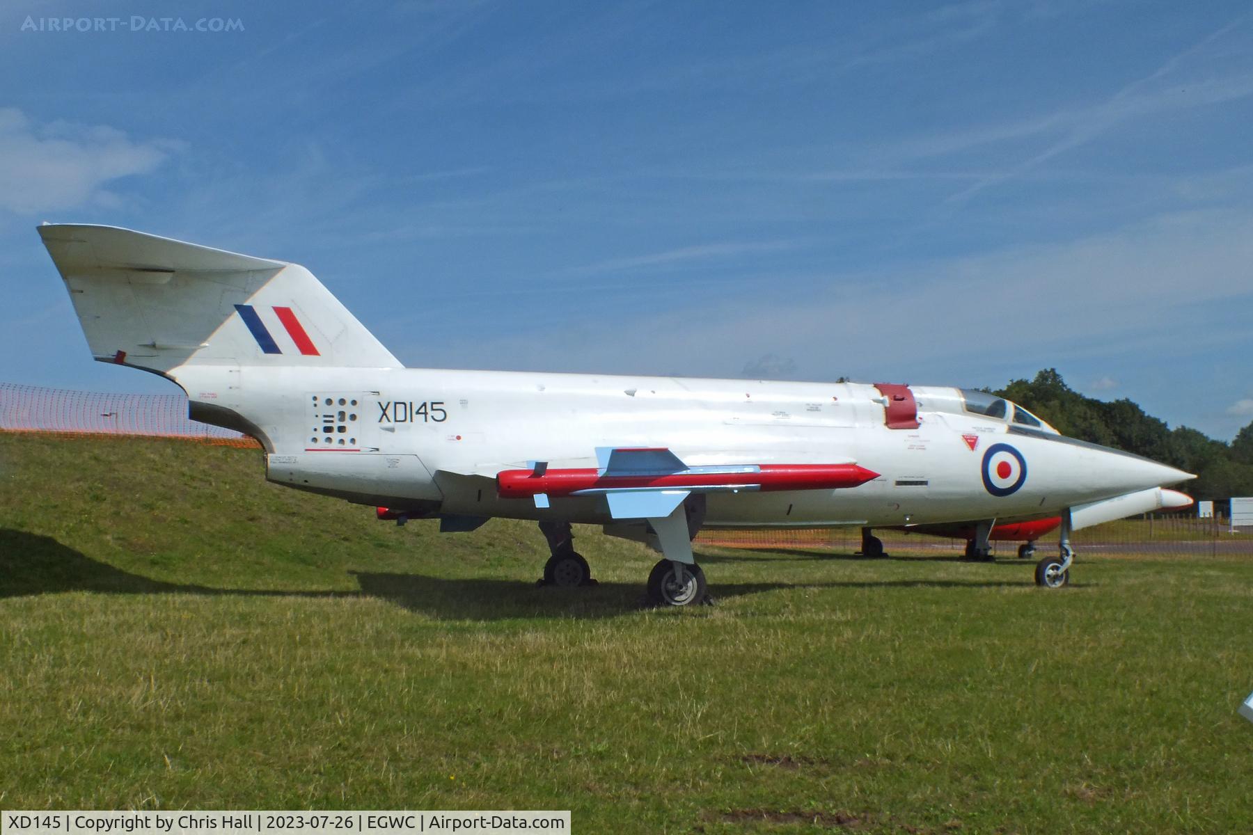 XD145, Saunders-Roe SR53 C/N Not found XD145, RAF Museum, Cosford