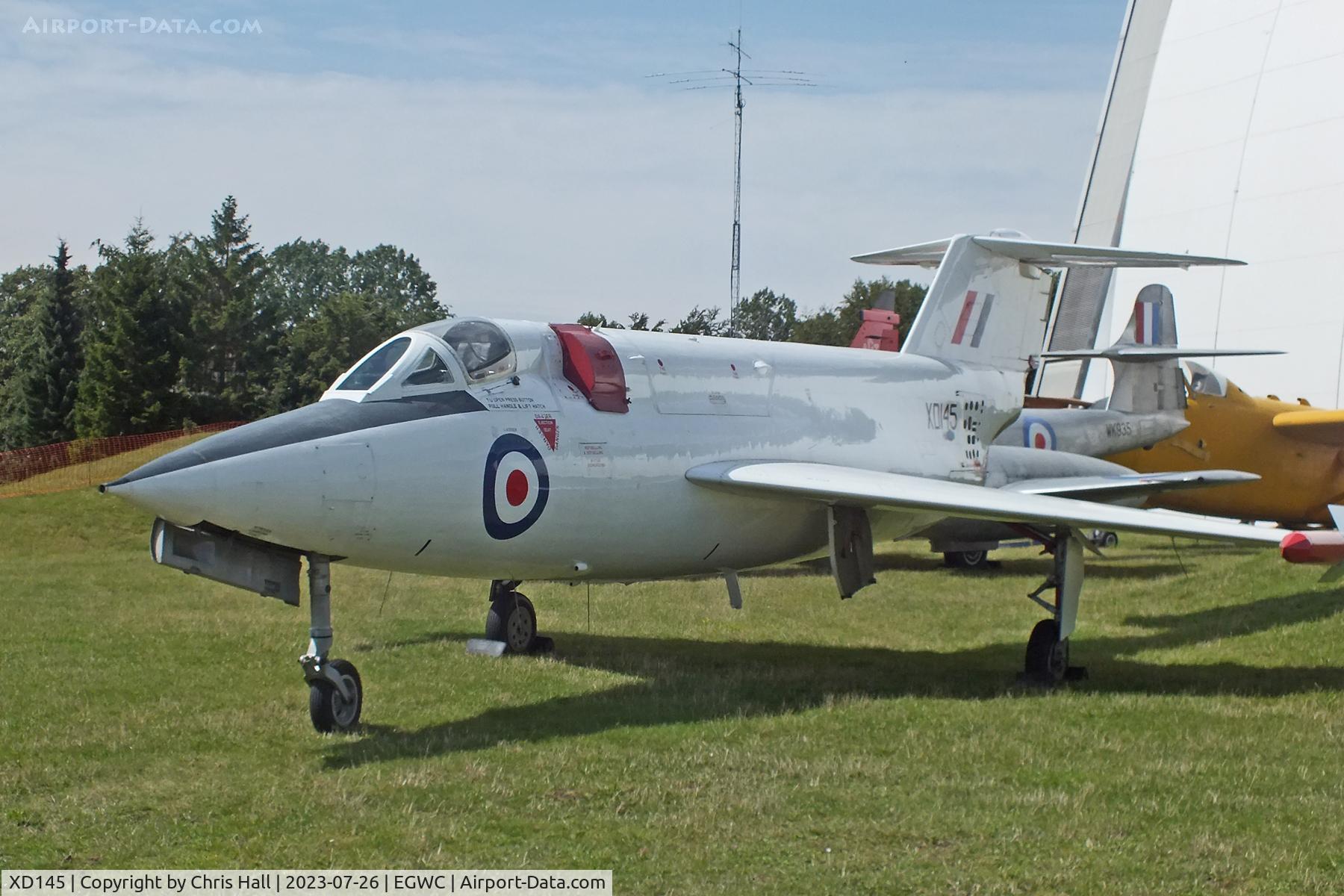 XD145, Saunders-Roe SR53 C/N Not found XD145, RAF Museum, Cosford