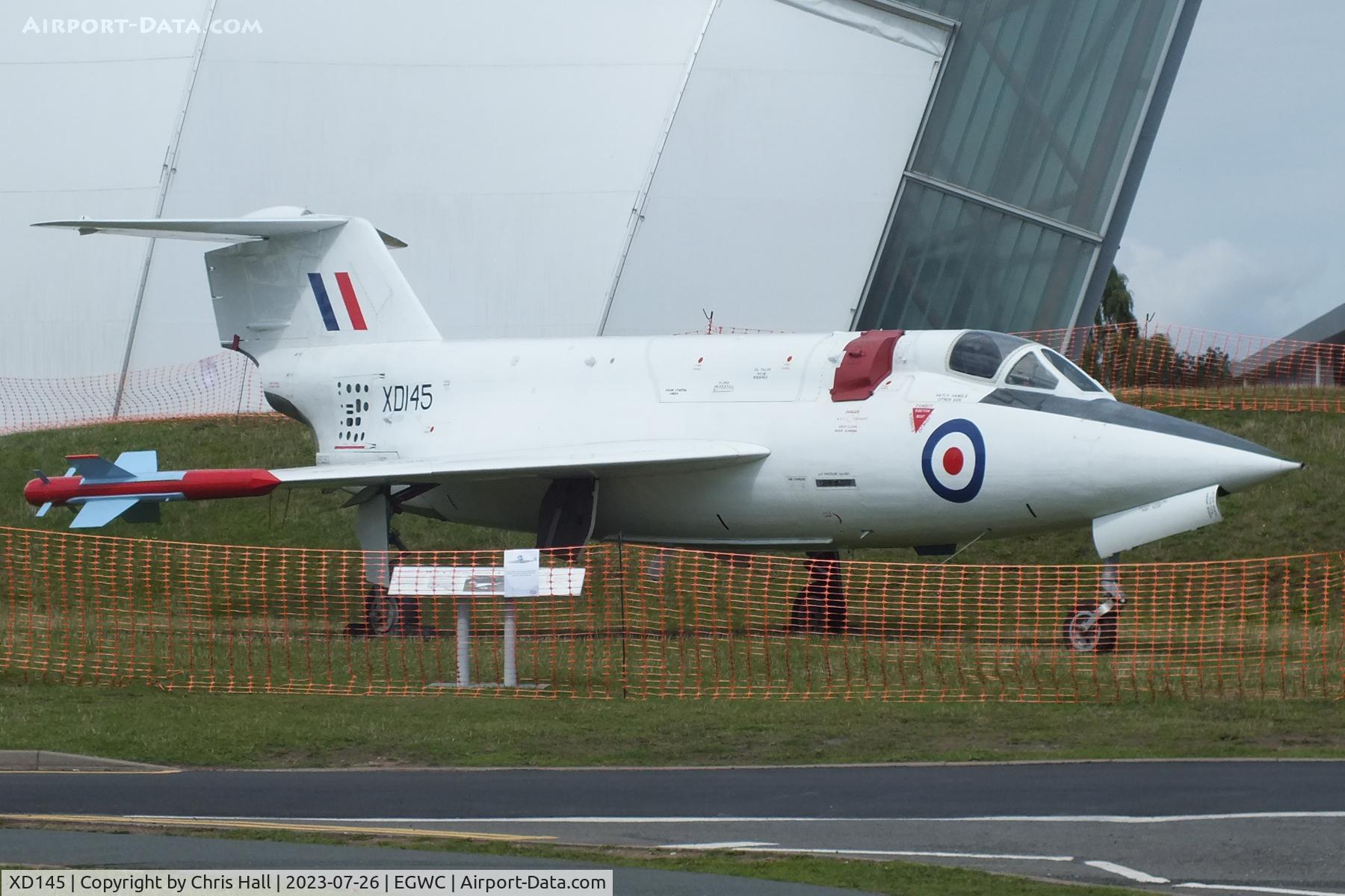 XD145, Saunders-Roe SR53 C/N Not found XD145, RAF Museum, Cosford