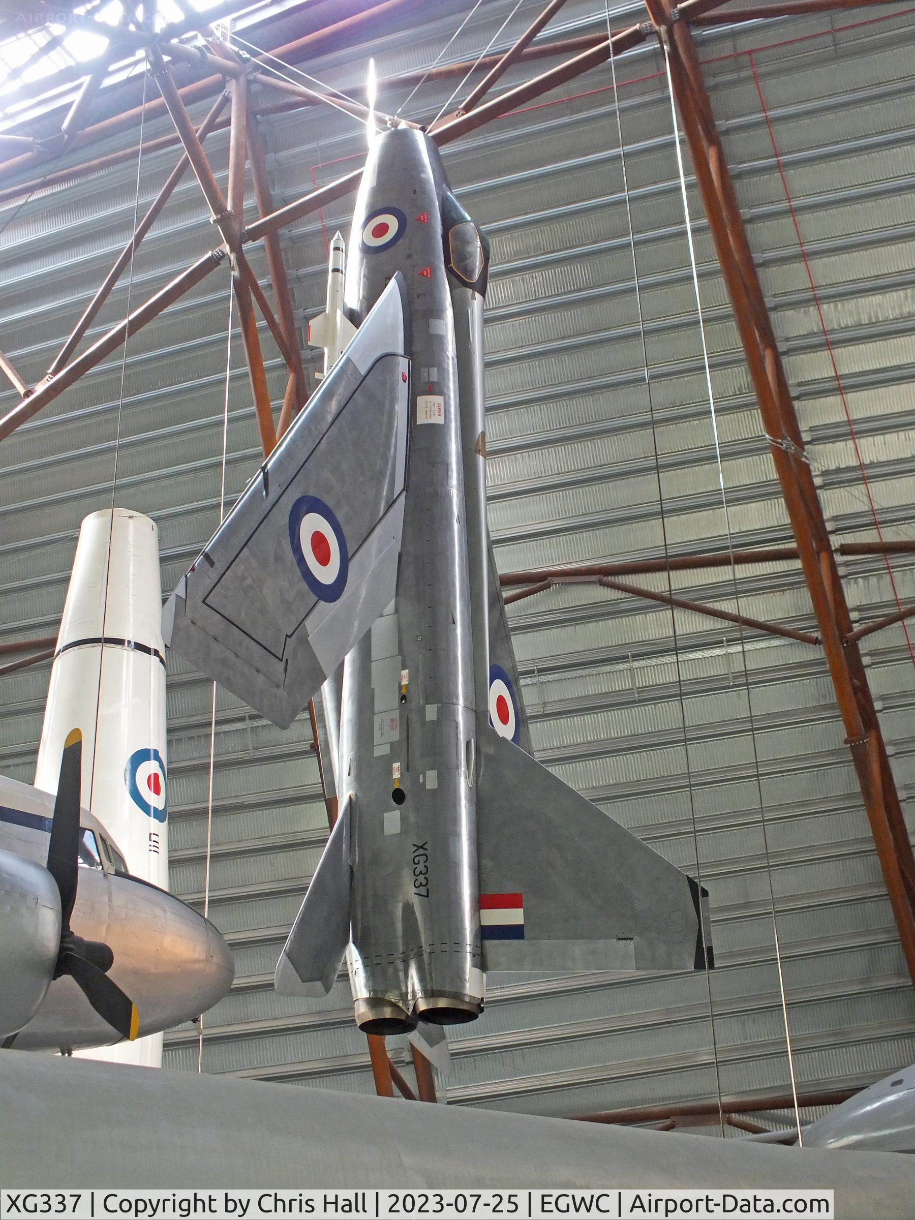 XG337, English Electric Lightning F.1 C/N 95026/1, RAF Museum, Cosford