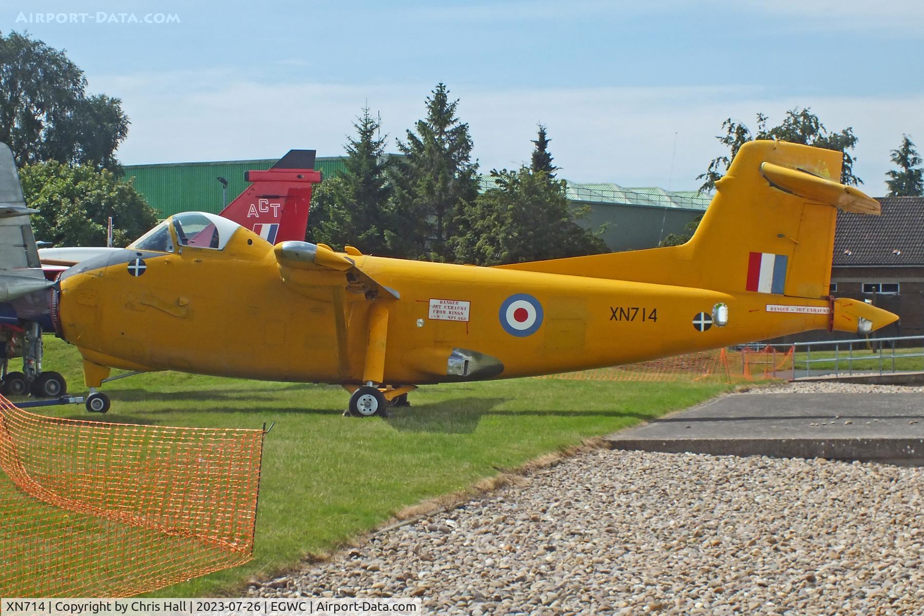 XN714, 1963 Hunting H.126 C/N H1-1, RAF Museum, Cosford