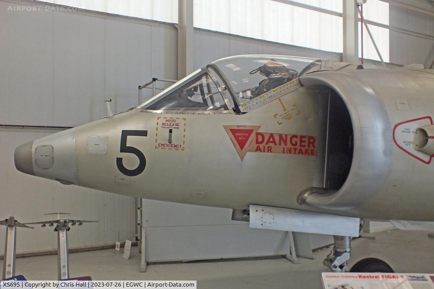 XS695, 1964 Hawker Siddeley Kestrel FGA1 C/N Not Found - XS695, RAF Museum, Cosford