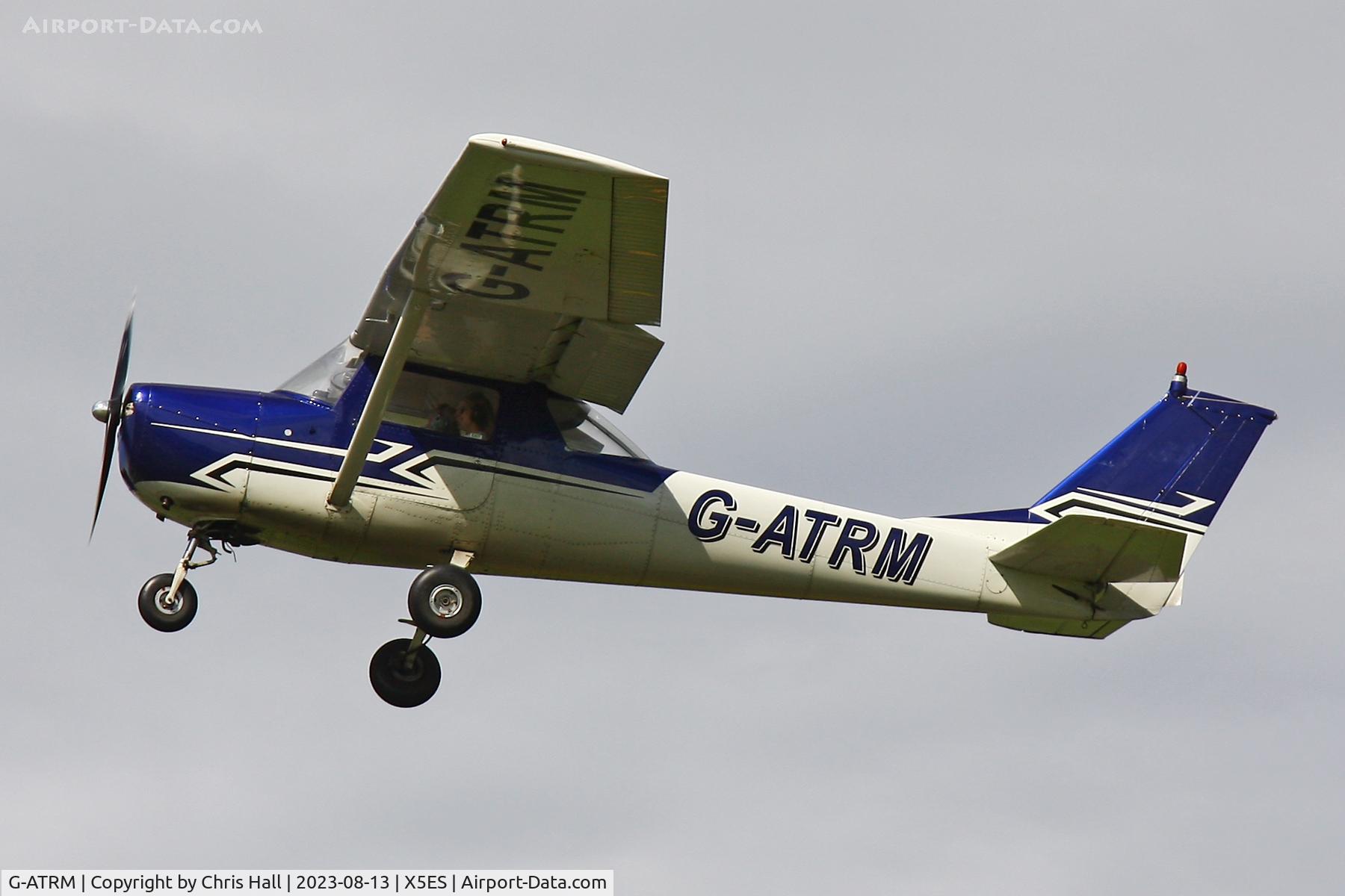 G-ATRM, 1966 Reims Cessna F150F C/N 0053, Eshott
