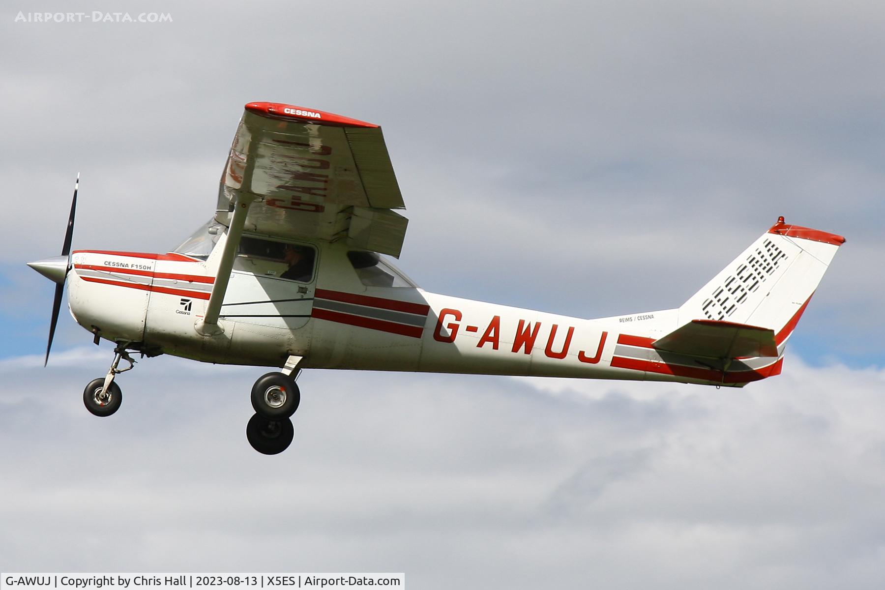 G-AWUJ, 1968 Reims Cessna F150H C/N 0332, Eshott