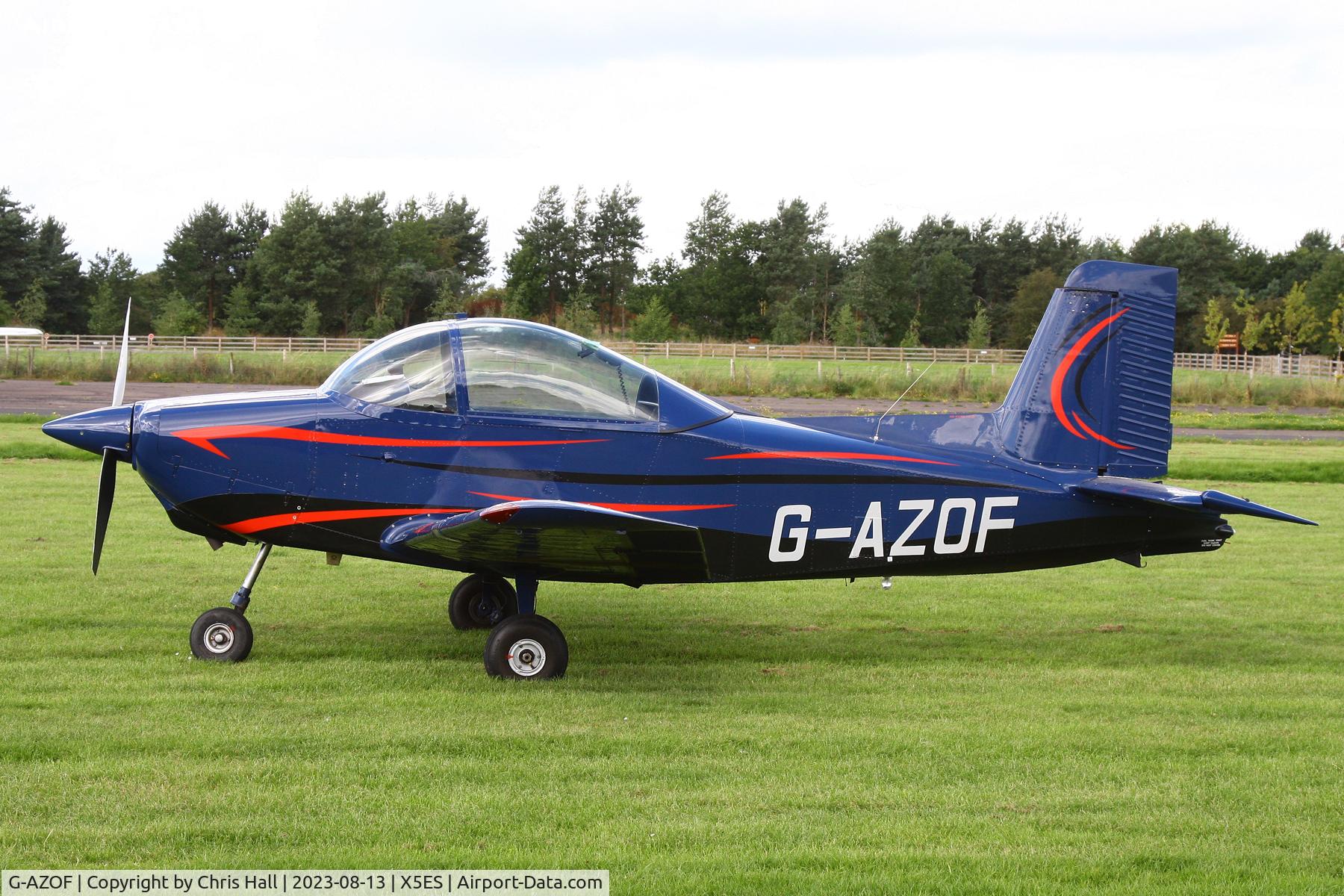 G-AZOF, 1972 AESL Glos-Airtourer Super 150/T5 C/N A549, Eshott