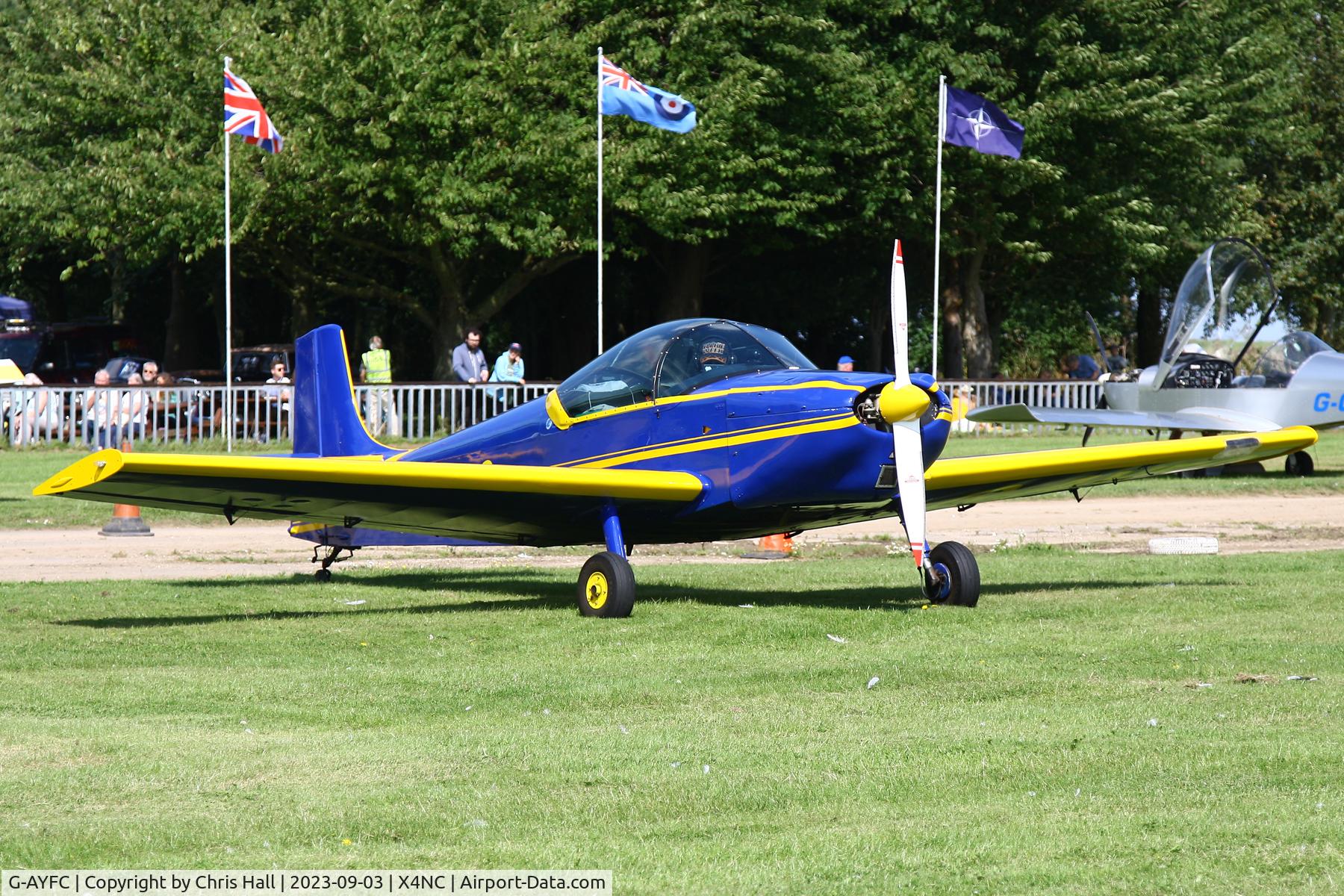 G-AYFC, 1970 Rollason Druine D-62B Condor C/N RAE/644, North Coates