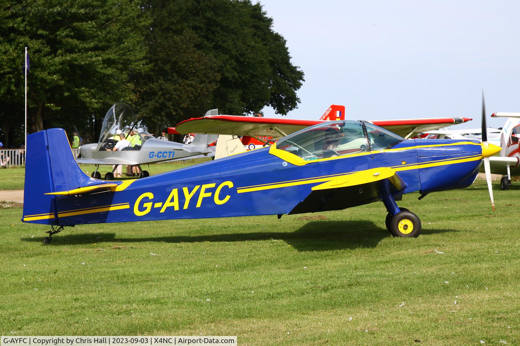 G-AYFC, 1970 Rollason Druine D-62B Condor C/N RAE/644, North Coates
