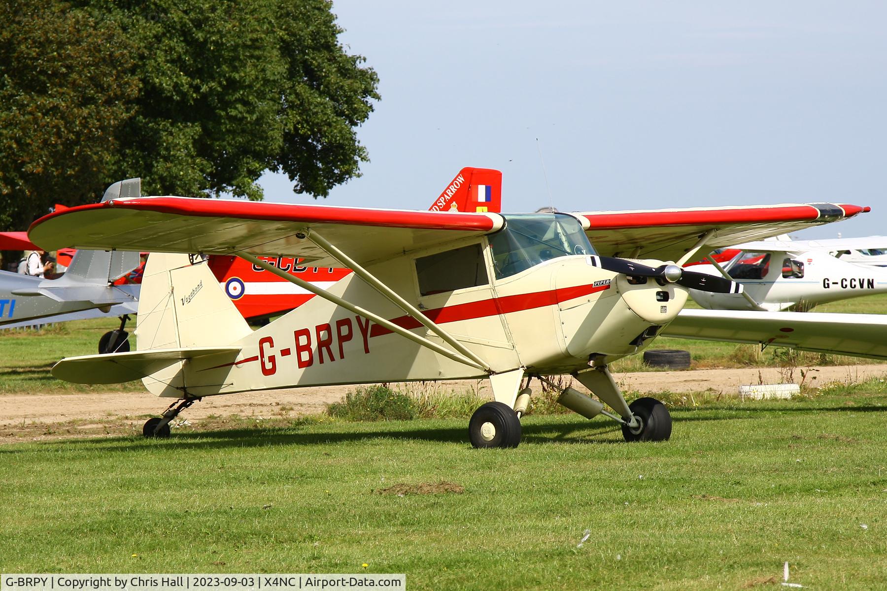 G-BRPY, 1948 Piper PA-15 Vagabond Vagabond C/N 15-141, North Coates