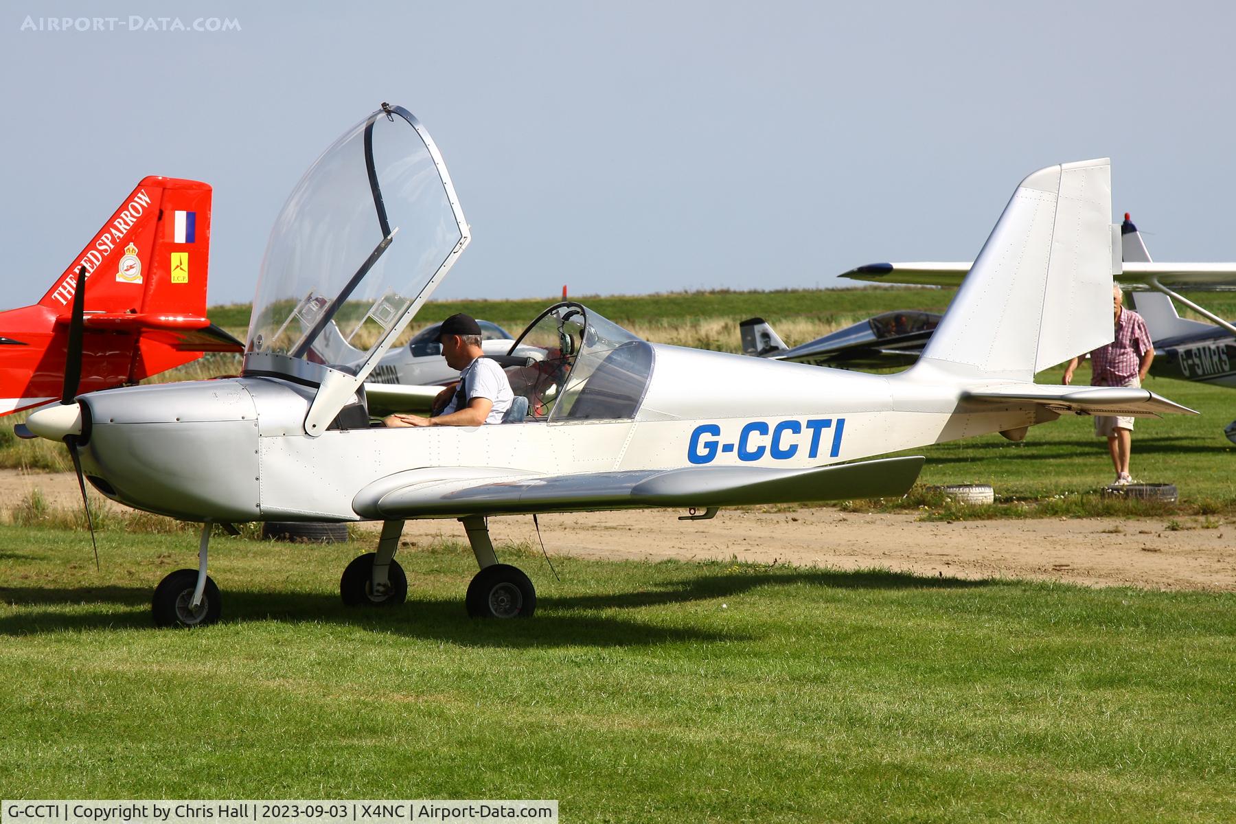 G-CCTI, 2004 Cosmik EV-97 TeamEurostar UK C/N 2009, North Coates