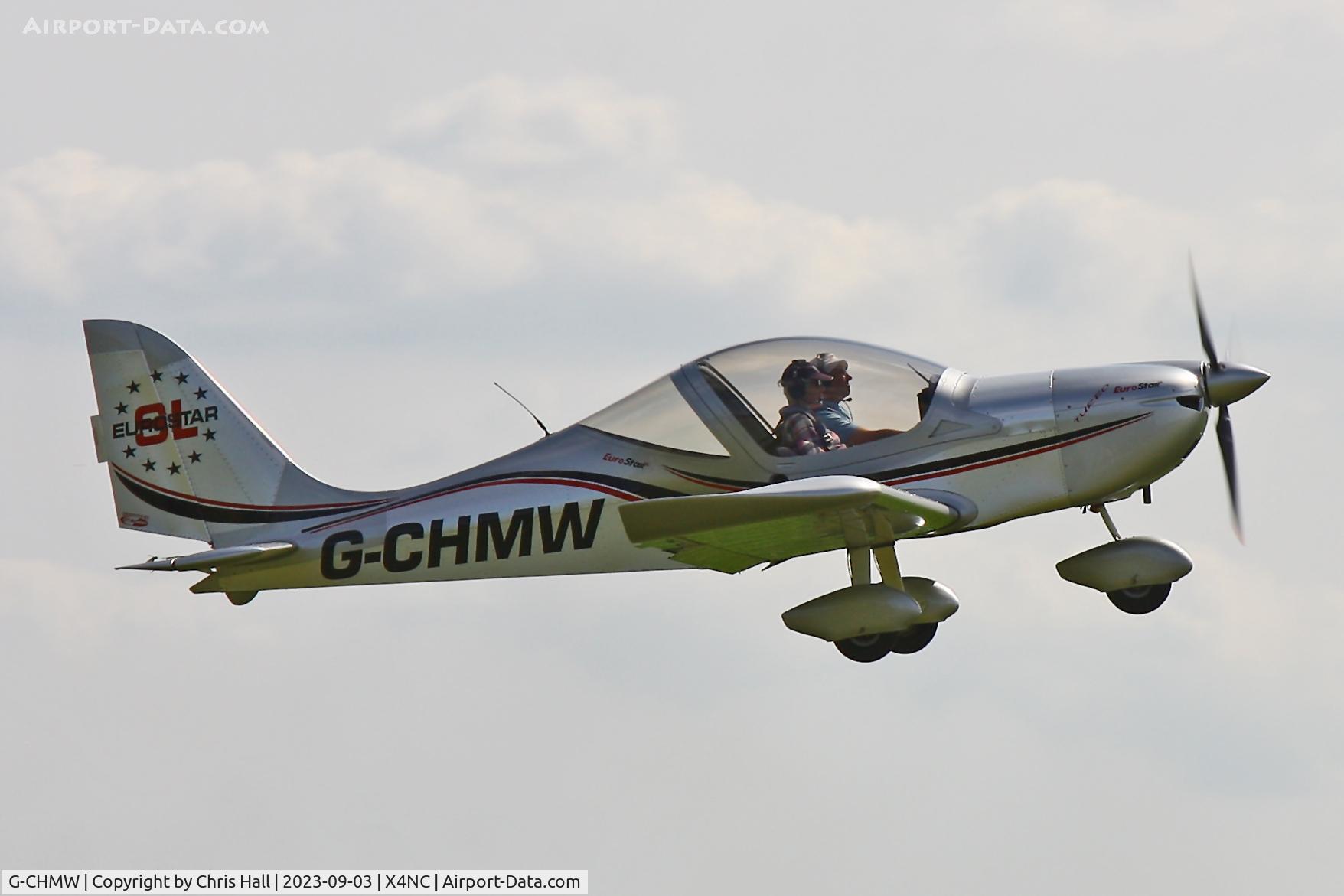 G-CHMW, 2013 Aerotechnik EV-97 Eurostar SL C/N LAA 315B-15158, North Coates