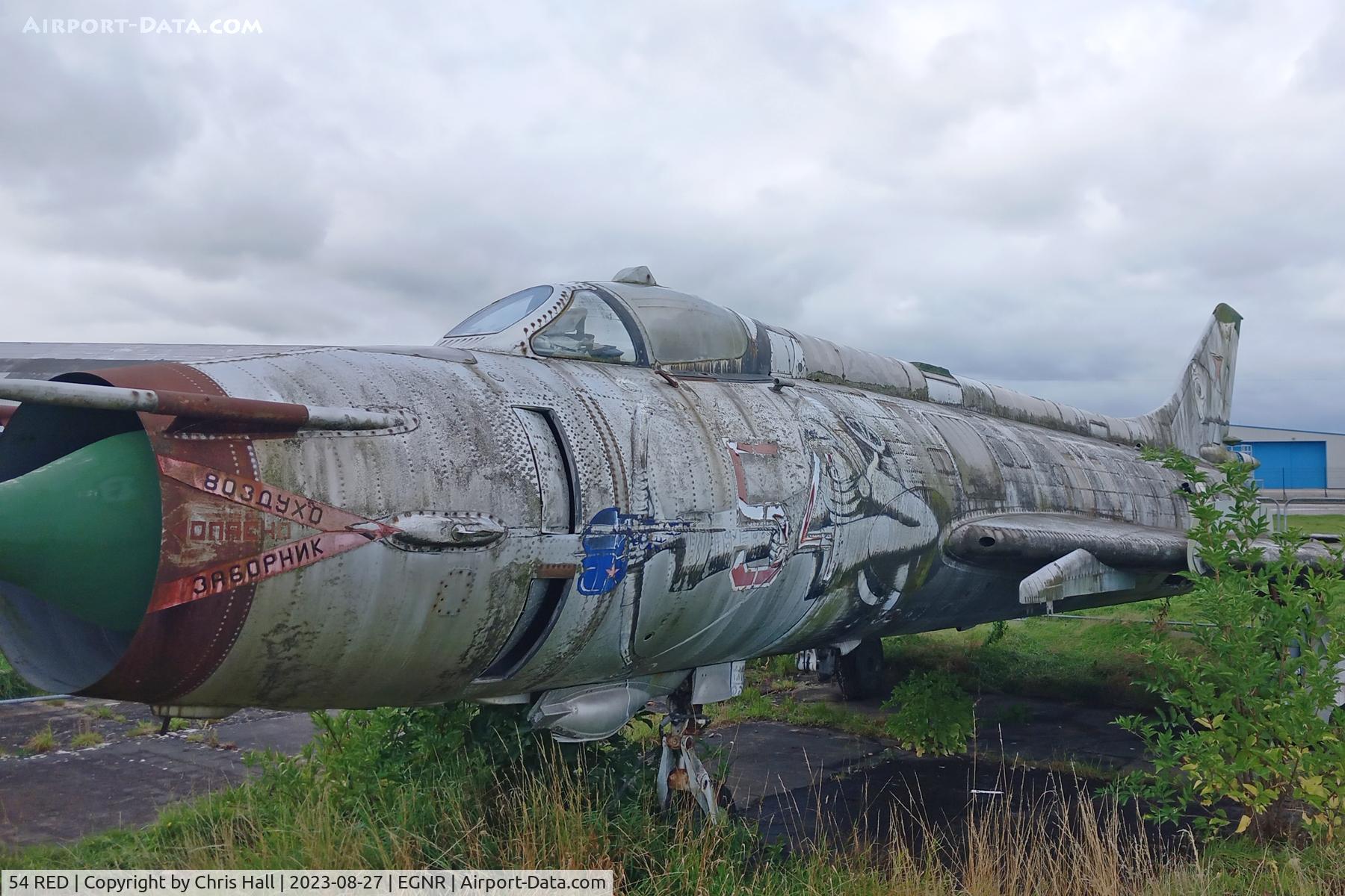 54 RED, Sukhoi Su-17M C/N 69004, Hawarden