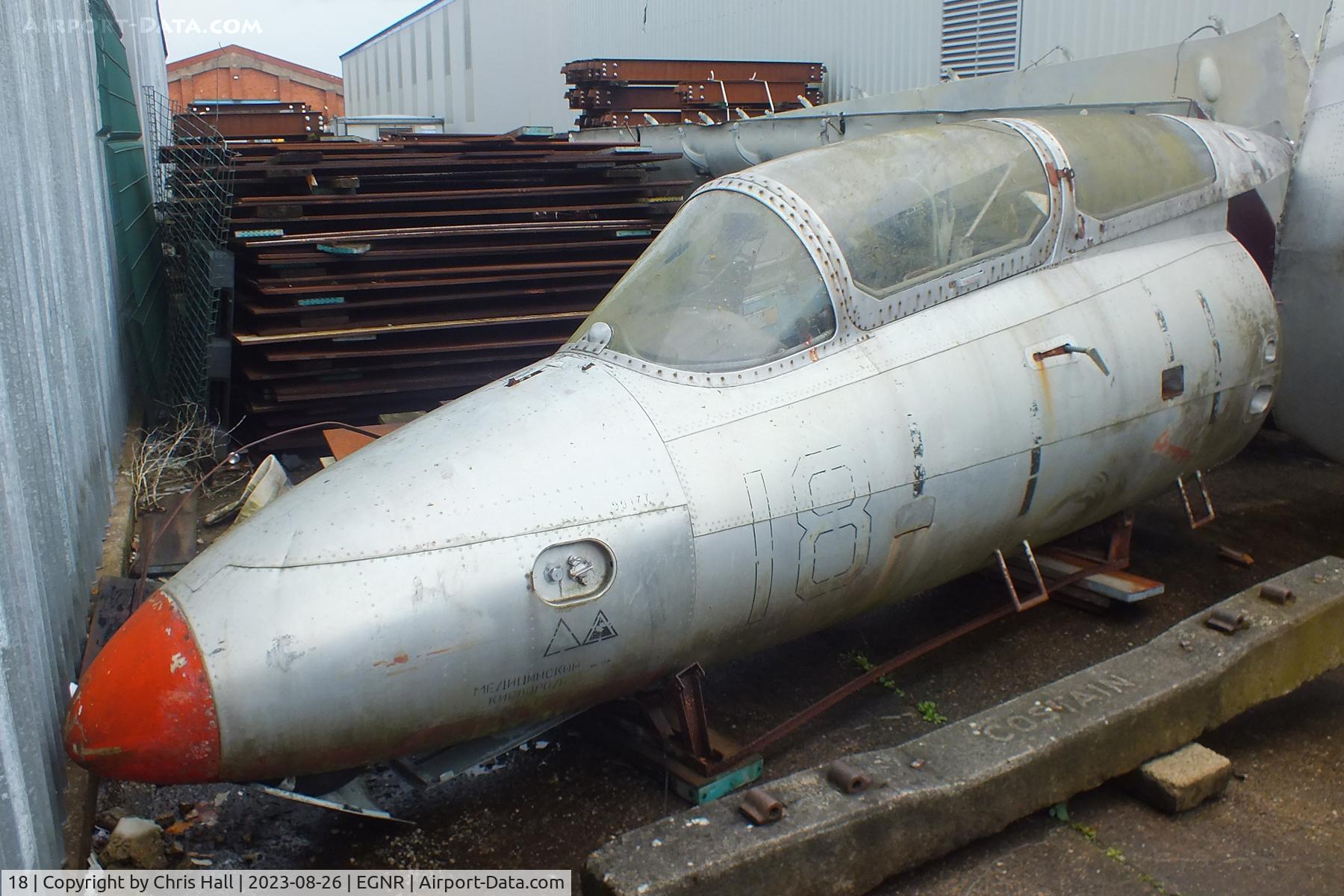 18, Aero L-29 Delfin C/N 591771, Hawarden