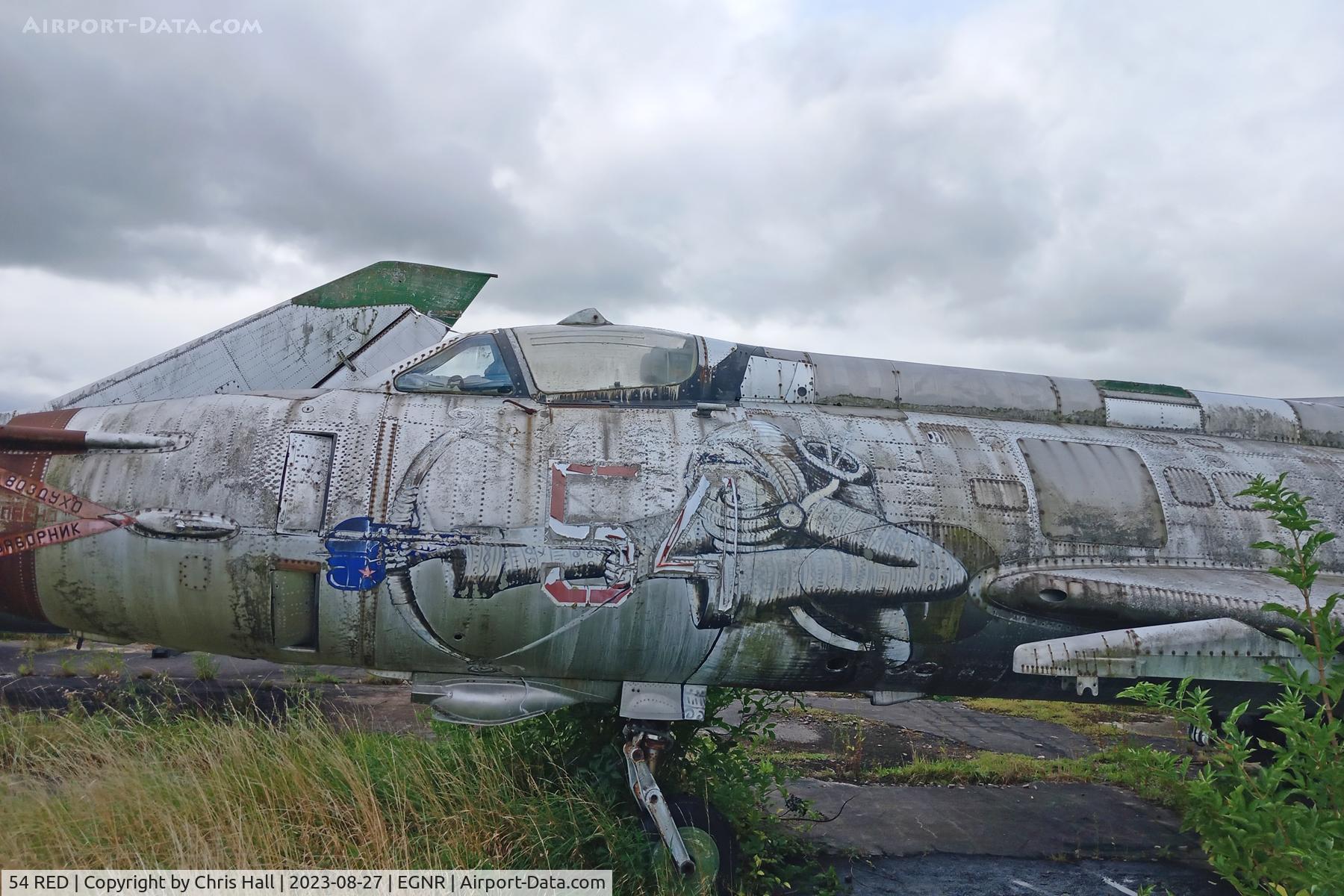 54 RED, Sukhoi Su-17M C/N 69004, Hawarden