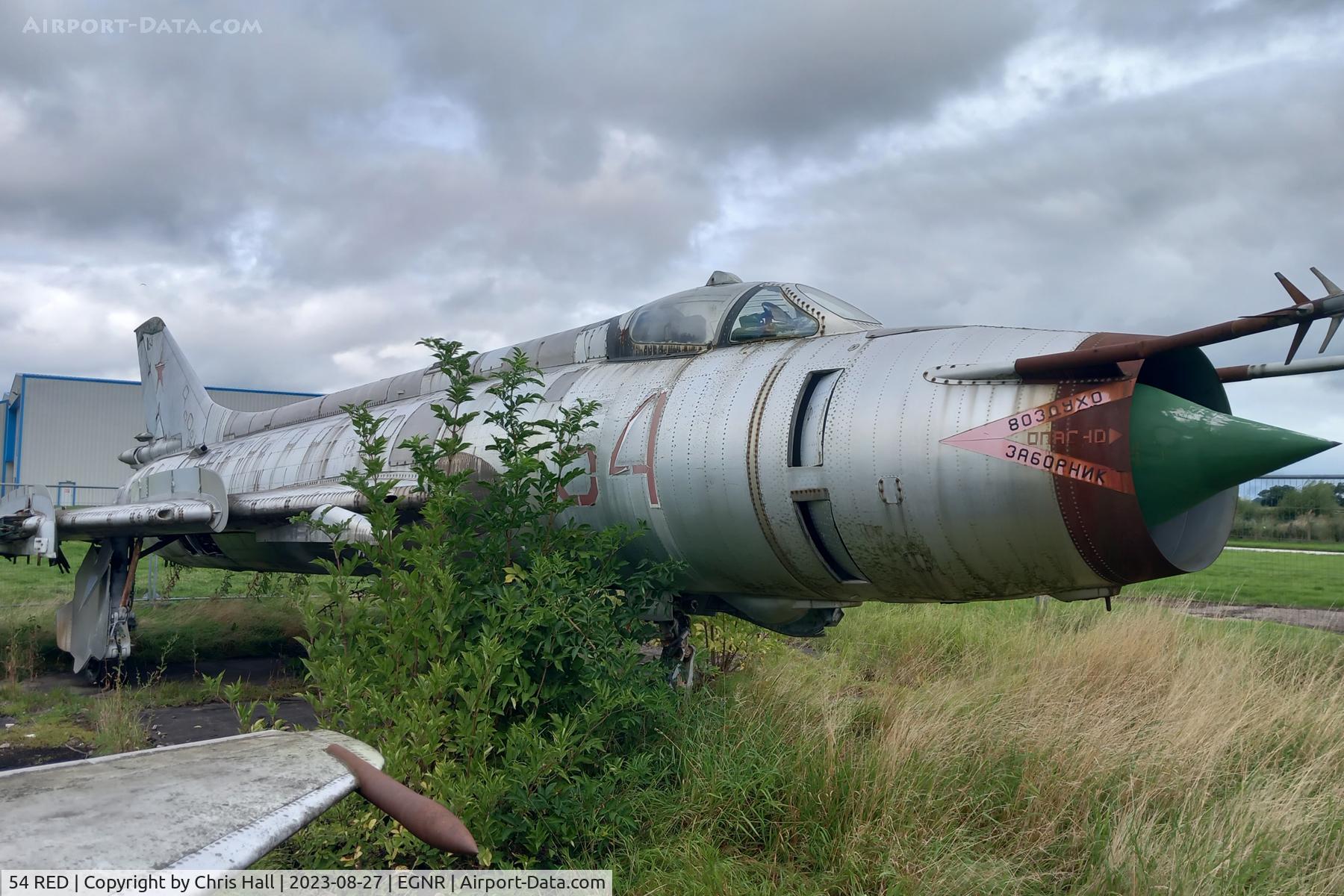 54 RED, Sukhoi Su-17M C/N 69004, Hawarden